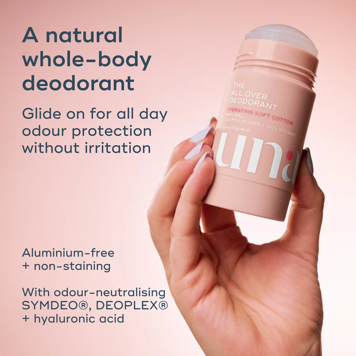 The All Over Deodorant - Hydrating Soft Cotton — image 2