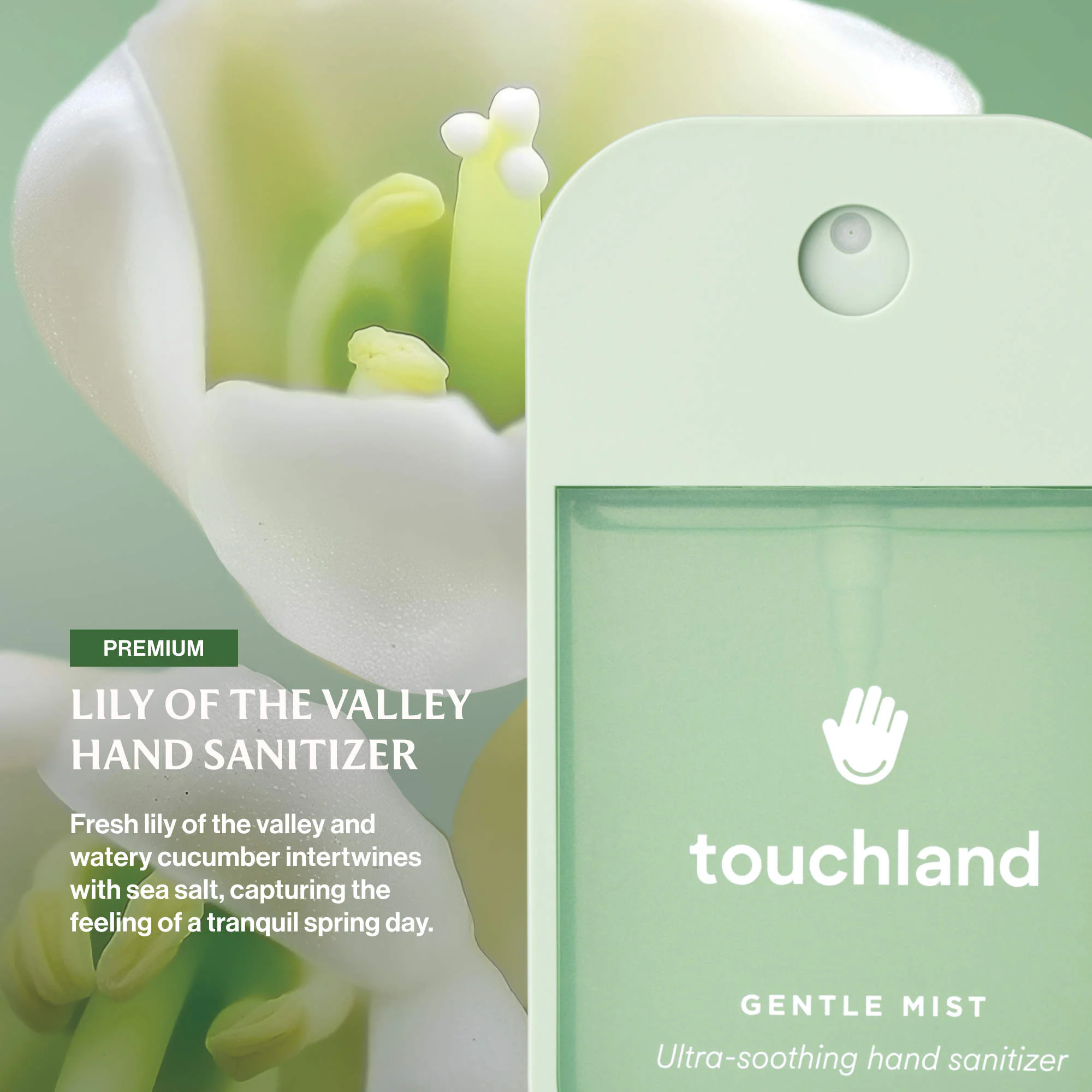 Gentle Mist Ultra-Soothing Hand Sanitizer (Lily of the valley) — image 2