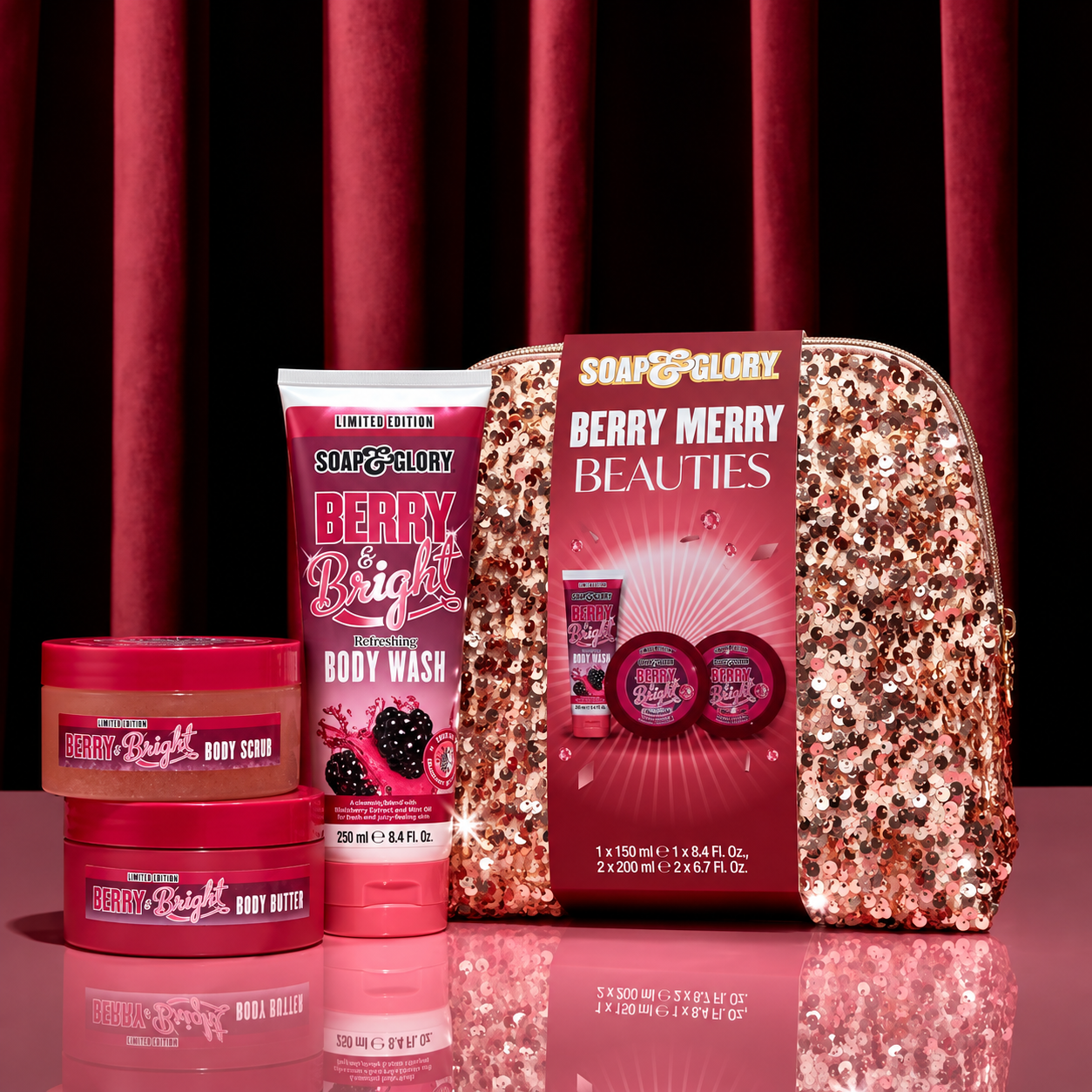 Berry Merry Beauties 3 Piece Full Size Gift Set — image 5