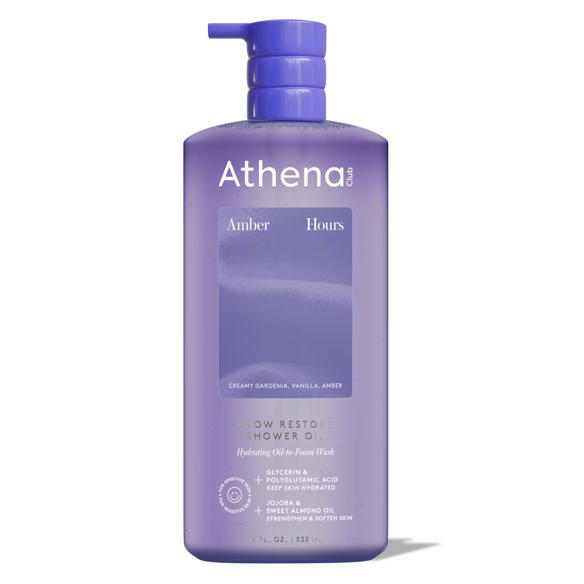 Glow Restore Shower Oil (532ml) Amber Hours