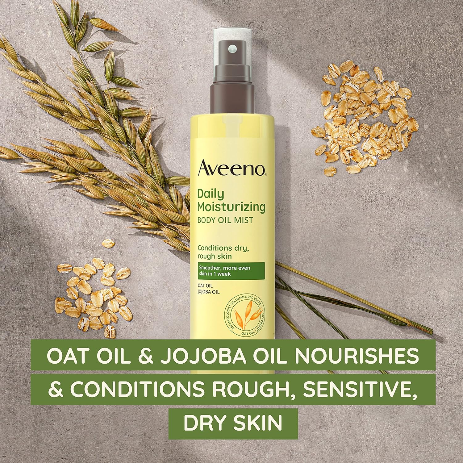 Daily Moisturizing Body Oil Mist with Oat Oil (200ml) — image 2