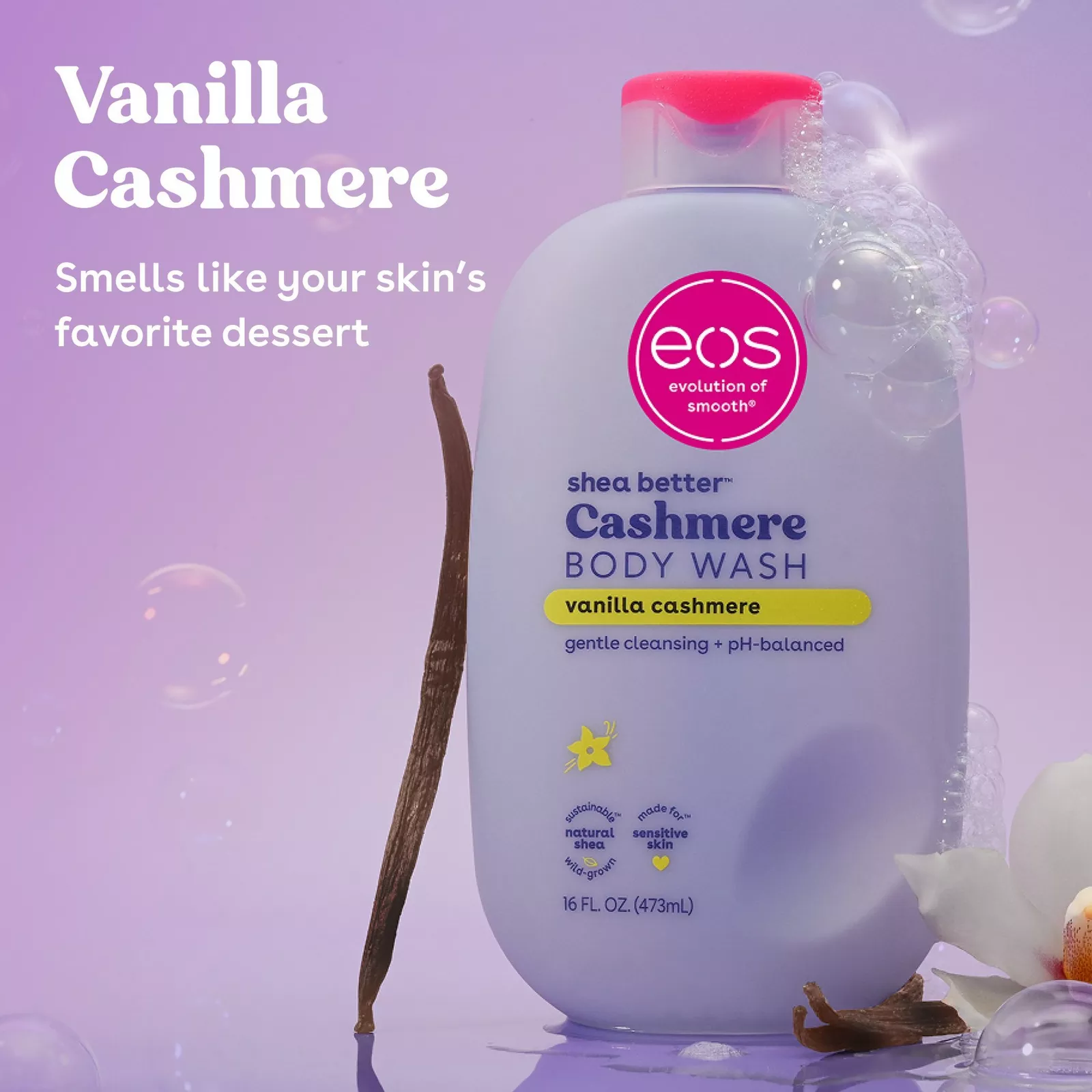 Vanilla Cashmere Body Wash (473ml) — image 2