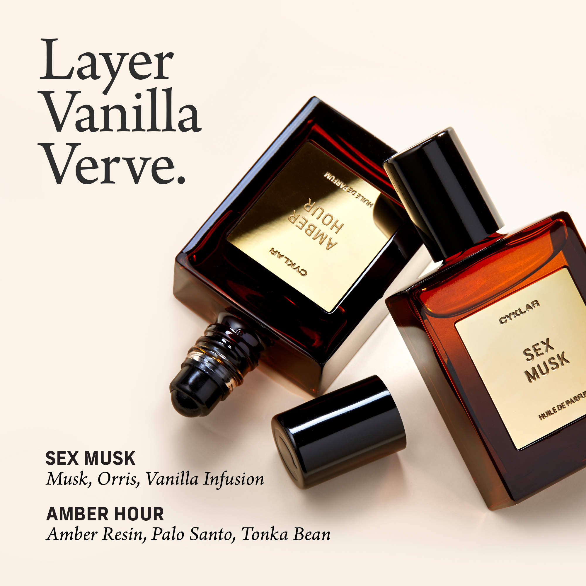 Vanilla Verve Roll-On Perfume Oil with Ambrette (15ml) — image 6