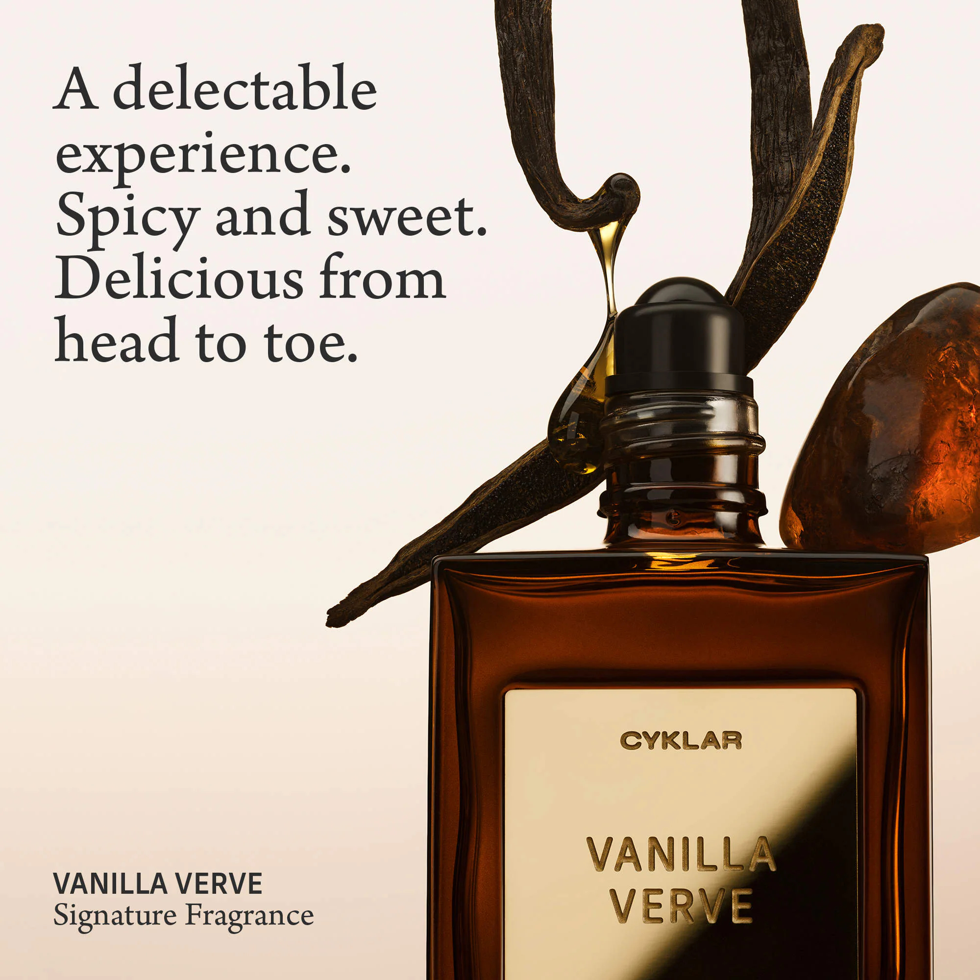 Vanilla Verve Roll-On Perfume Oil with Ambrette (15ml) — image 2