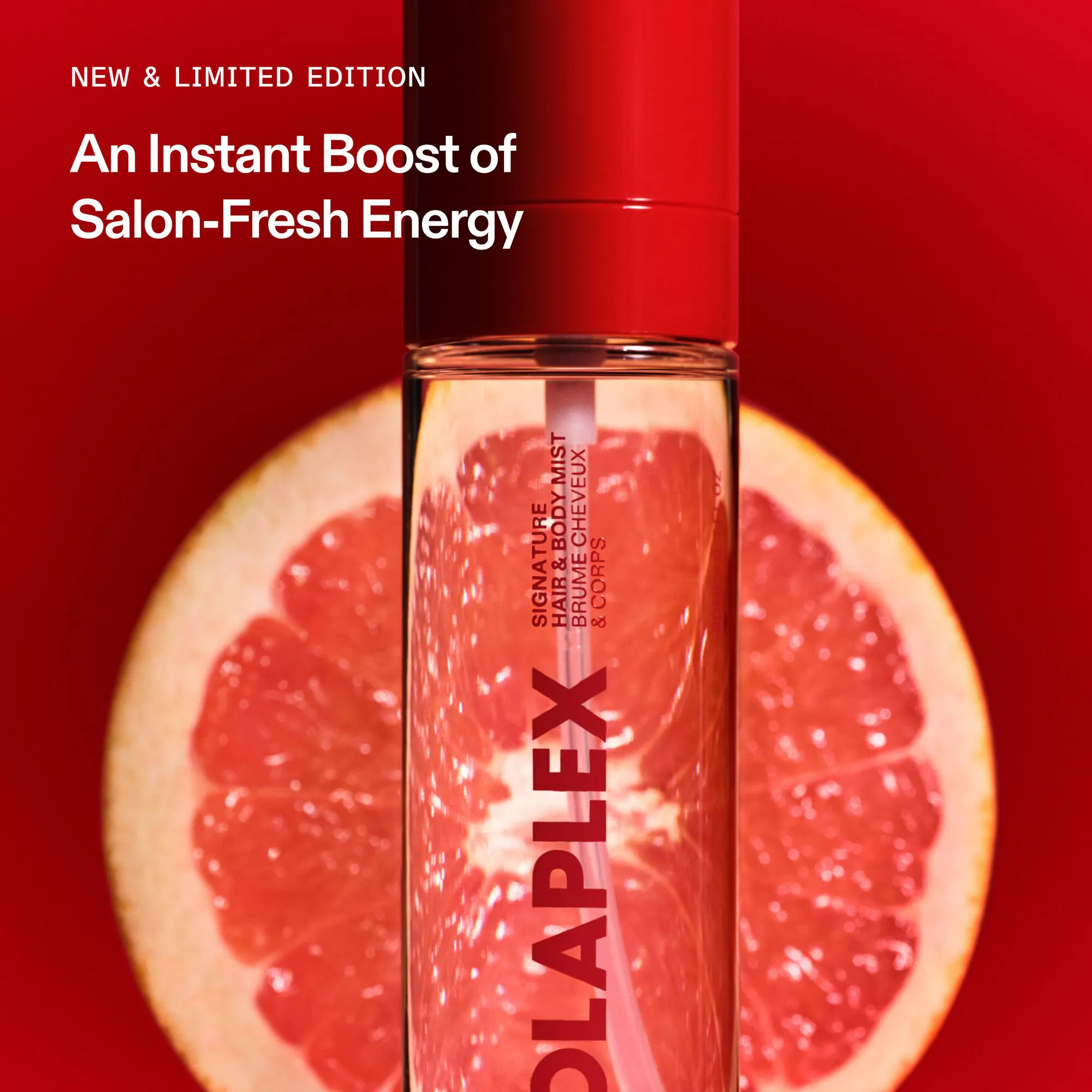 Signature Hair & Body Mist – Fresh Grapefruit Citrus & Energizing Scent (80ml) — image 2
