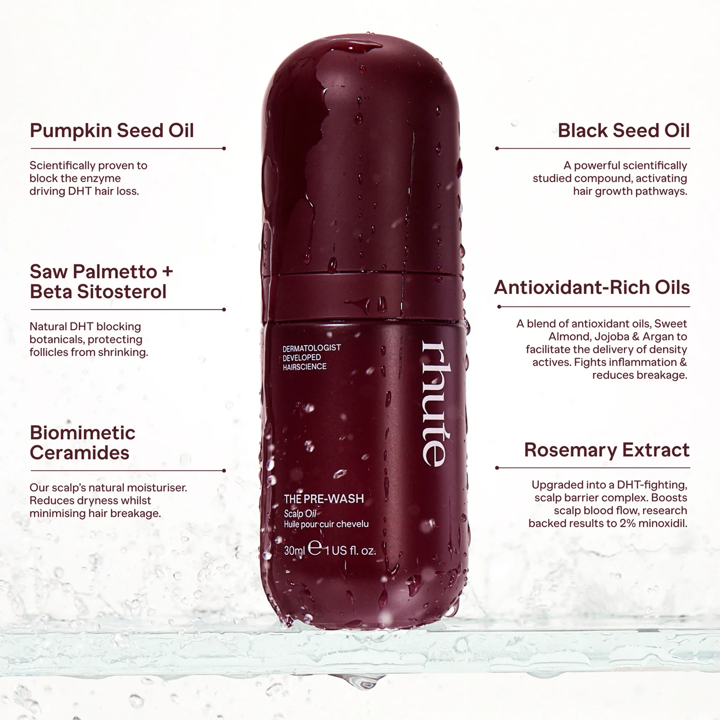 Triple Density Complex Pre-Wash Hair Oil (30ml) — image 2