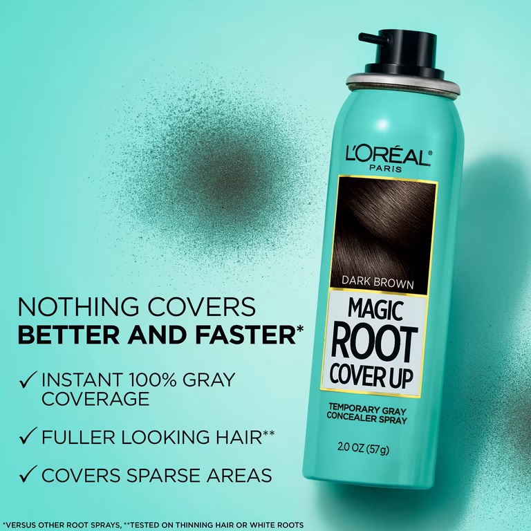 Magic Root Cover Up Temporary Gray Concealer Spray (57g) — image 2