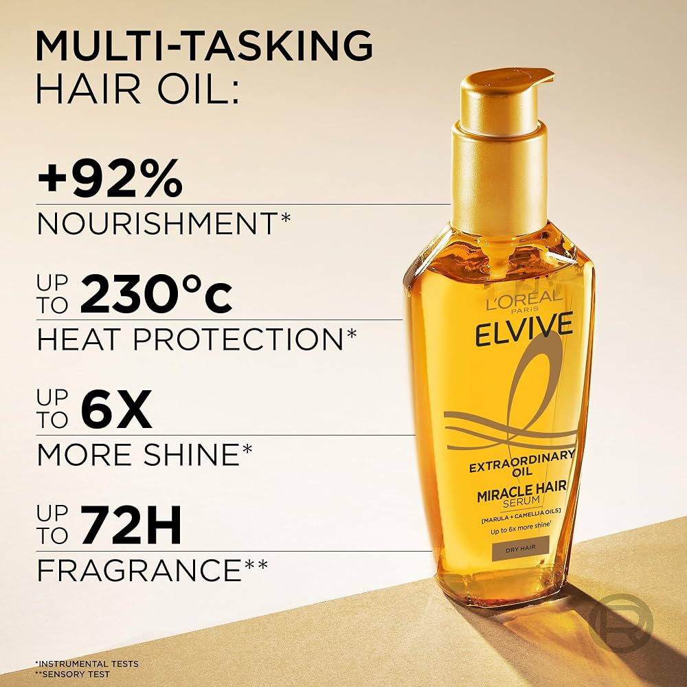 Paris Elvive Extraordinary Oil Miracle Shine Hair Serum (100ml) — image 2
