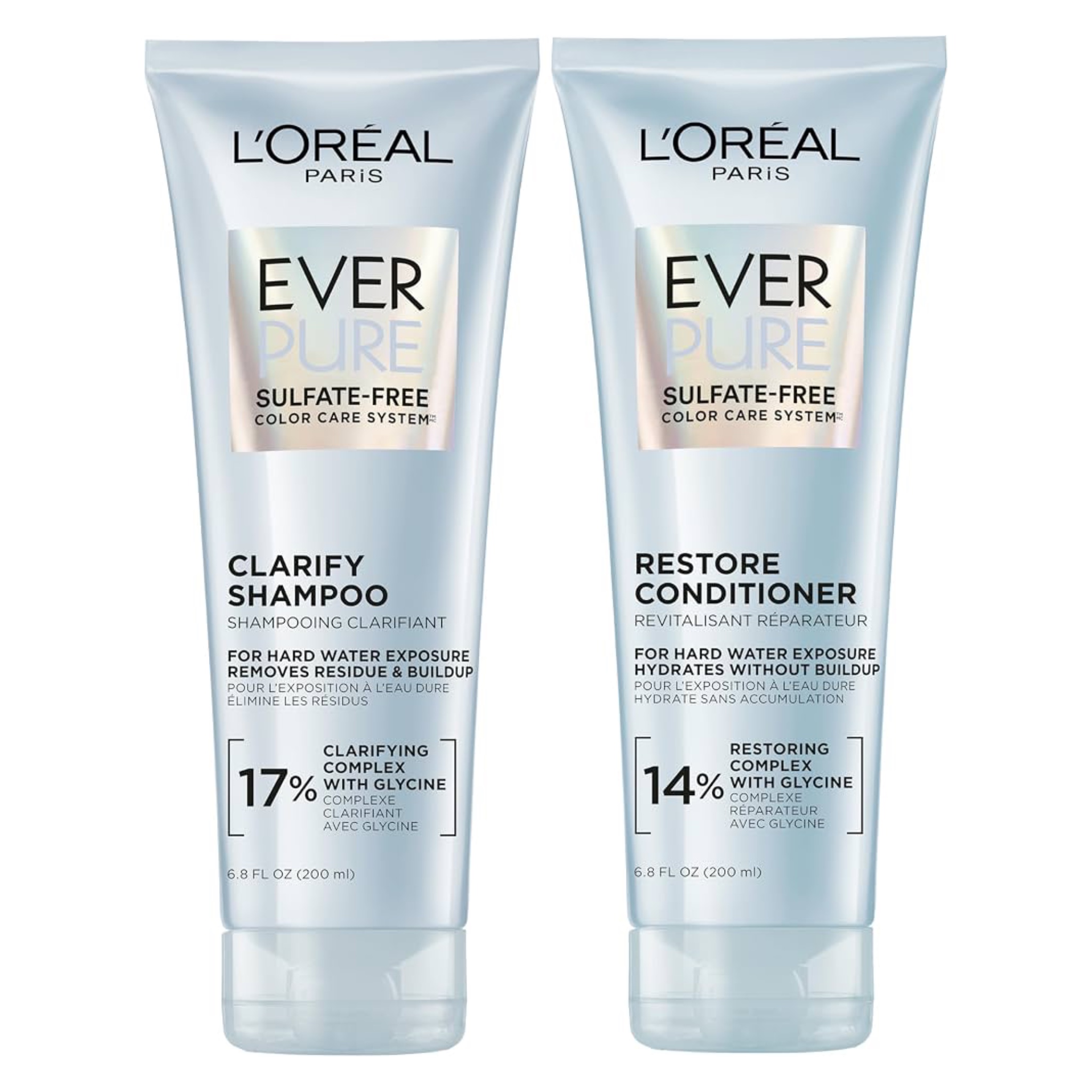 Clarify and Restore Sulfate Free Shampoo (200ml) and Conditioner (200ml) Set