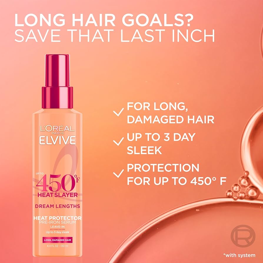 Elvive Dream Lengths Heat Slayer Pre-Iron Spray Leave-In (130ml) — image 2