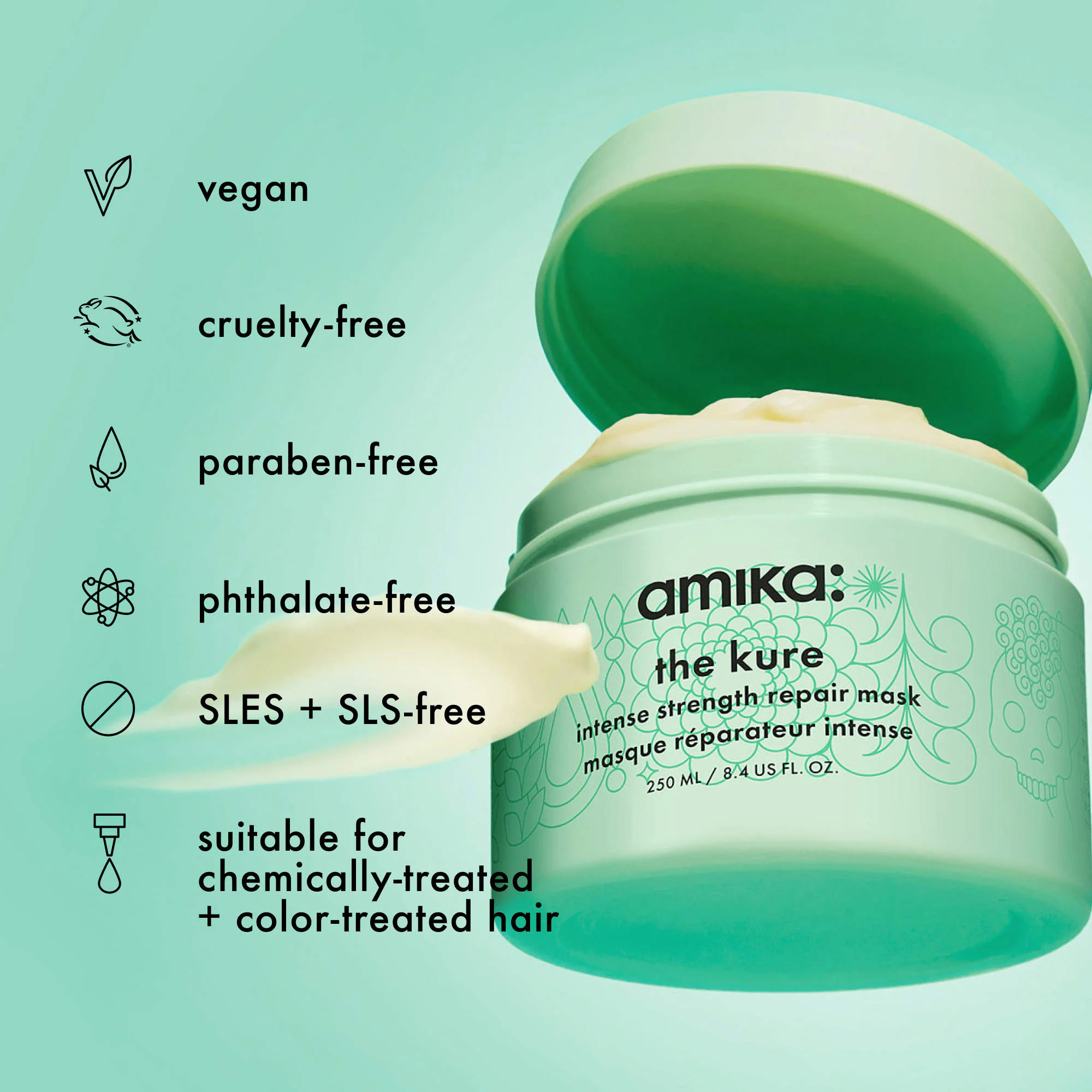 The Kure Intense Strength Repair Hair Mask​ (250ml) — image 13