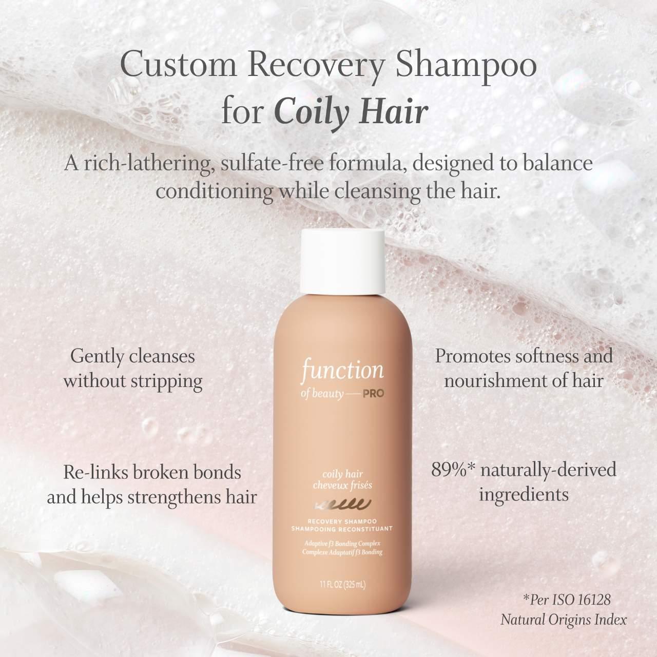 Bond Repair Shampoo for Coily, Damaged Hair (325ml) — image 2