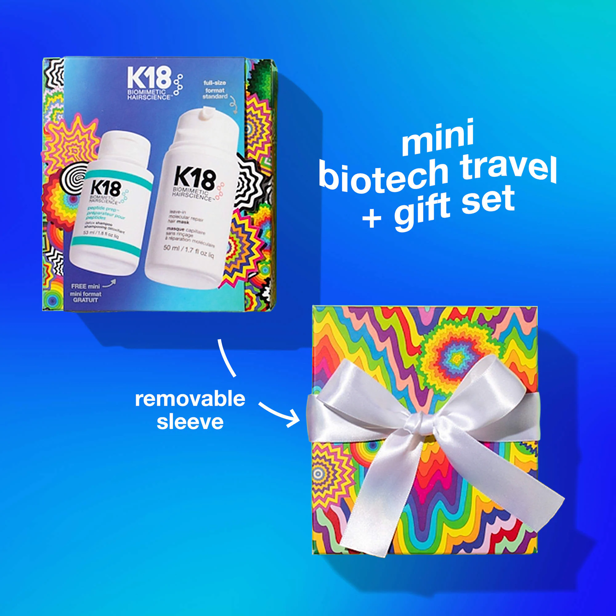 Detox + Repair Leave-In Molecular Repair Mask & Mini Detox Shampoo Gift Set — image 2