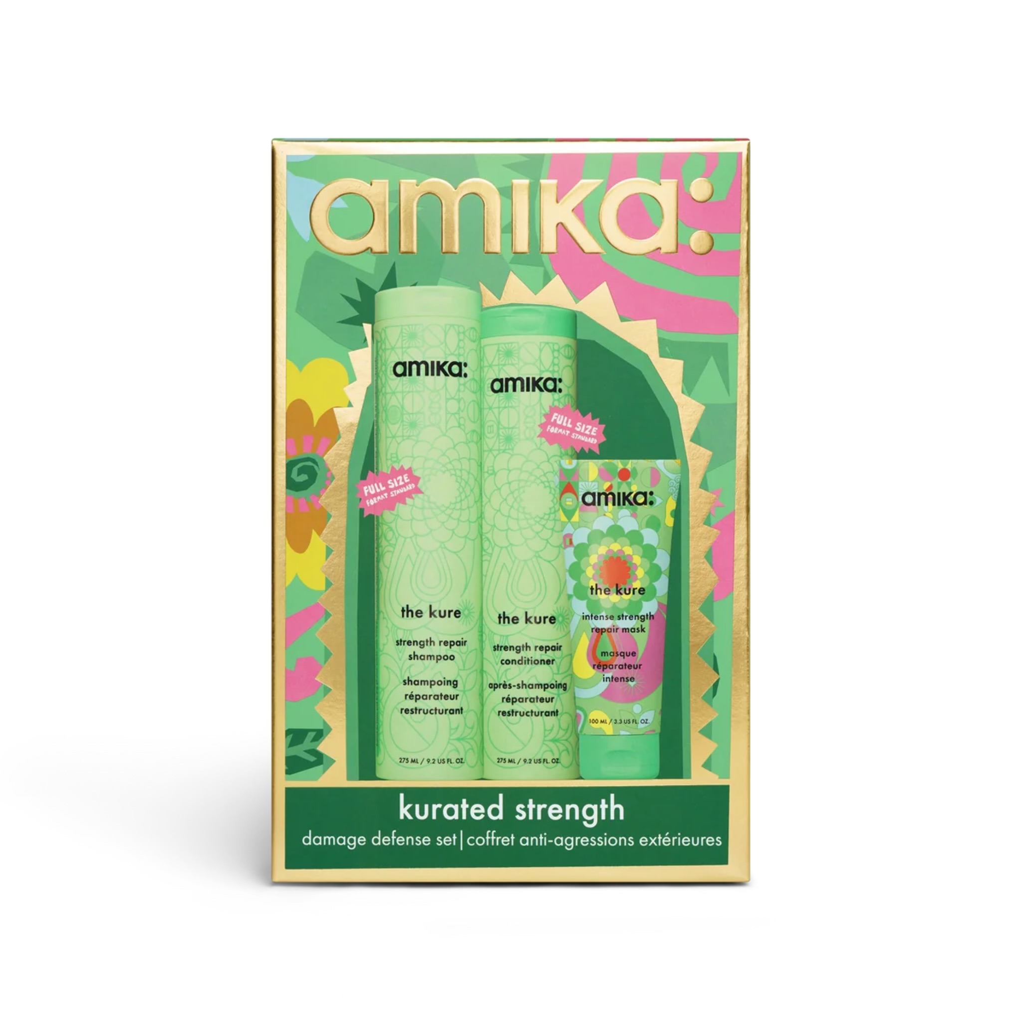 Kurated Strength Wash & Care Shampoo + Conditioner + Mask Set — image 10