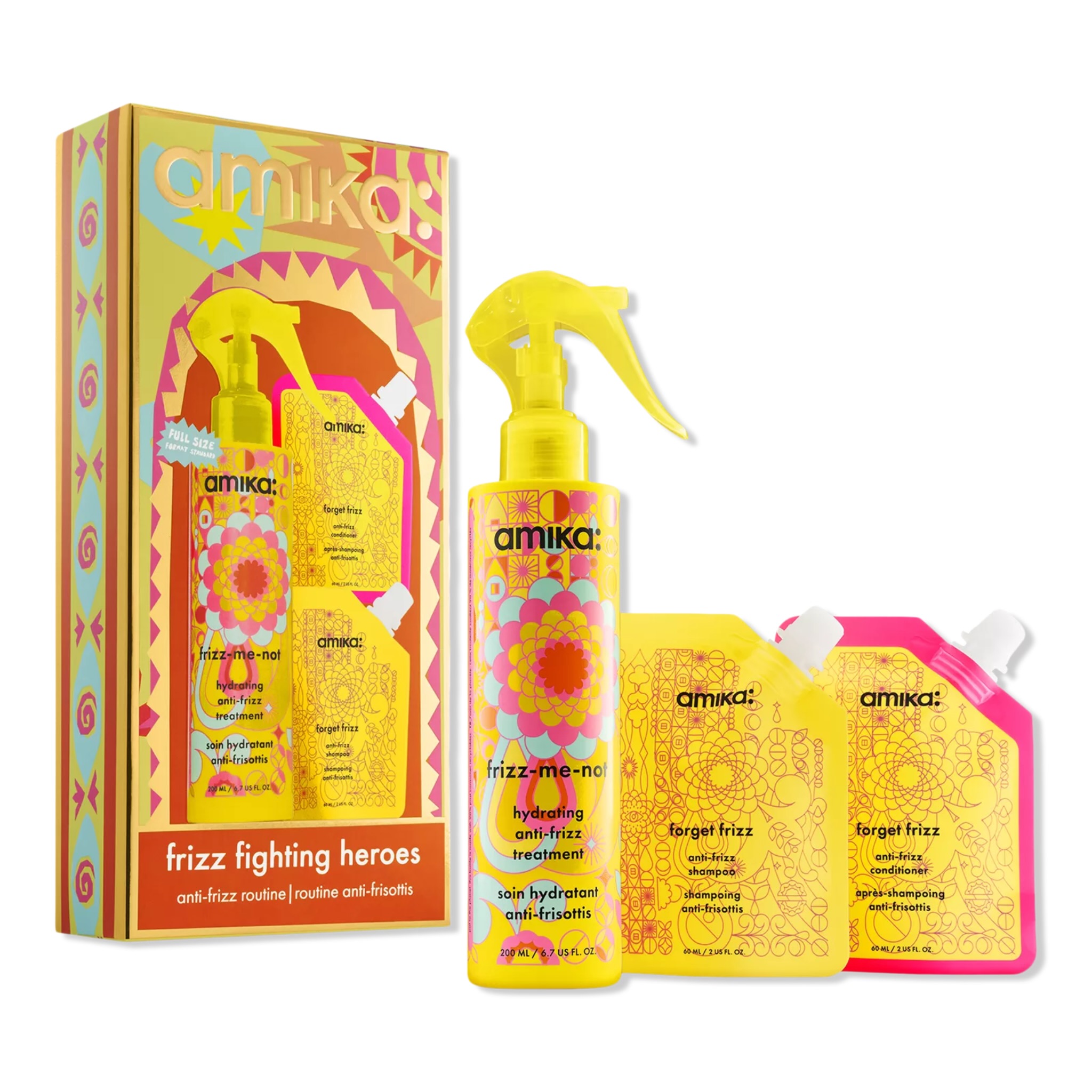 Frizz Fighting Heroes Smoothing Routine Set