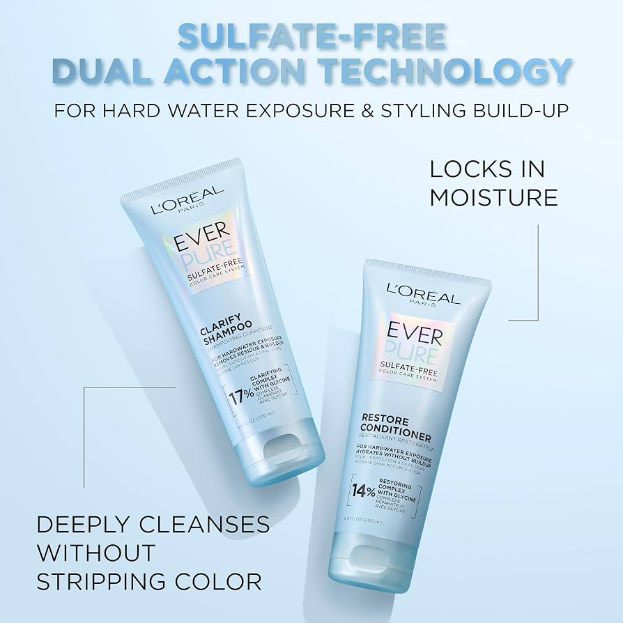 Clarify and Restore Sulfate Free Shampoo (200ml) and Conditioner (200ml) Set — image 2