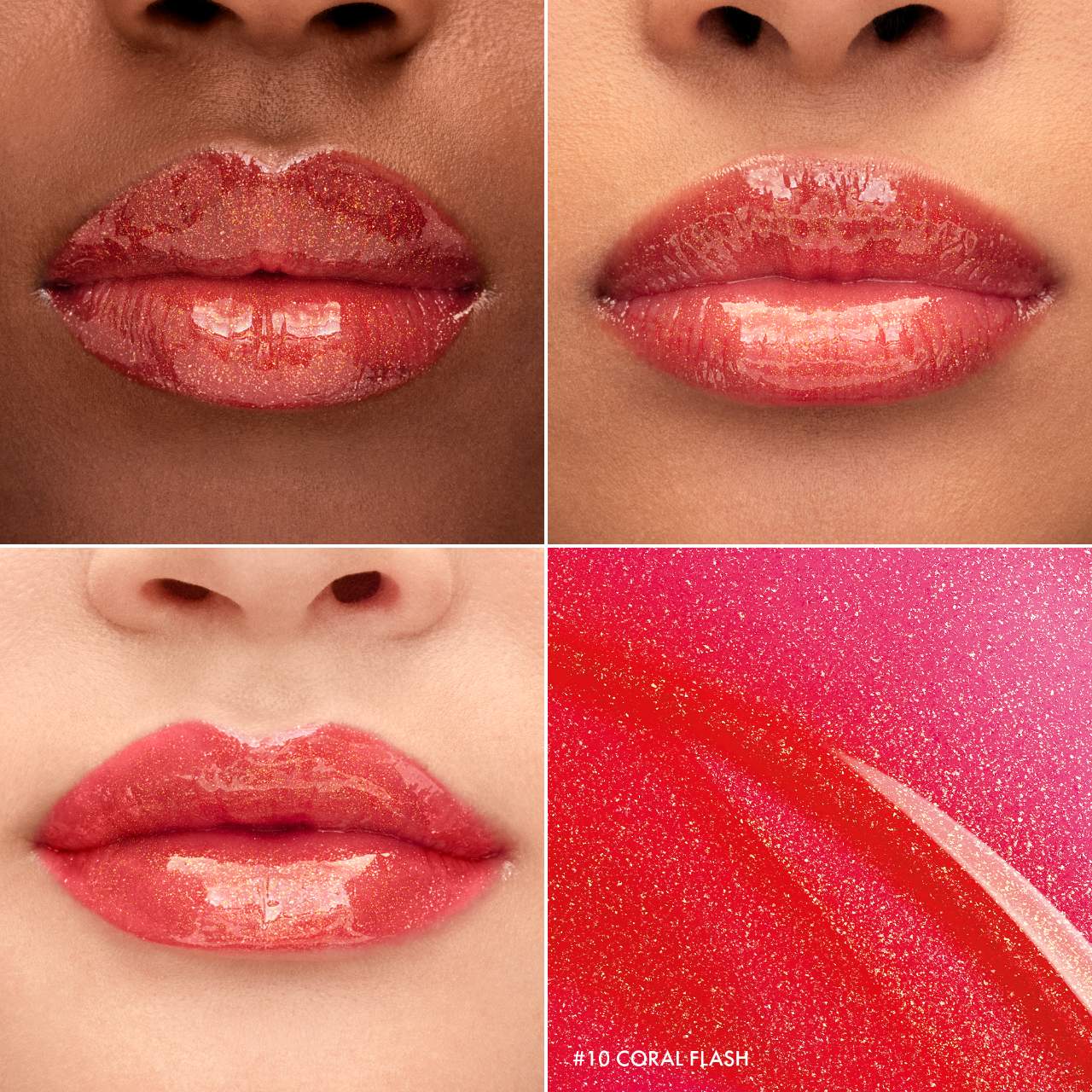 Outrageous Plump Hydrating Lip Gloss (10 Coral Flash) — image 2