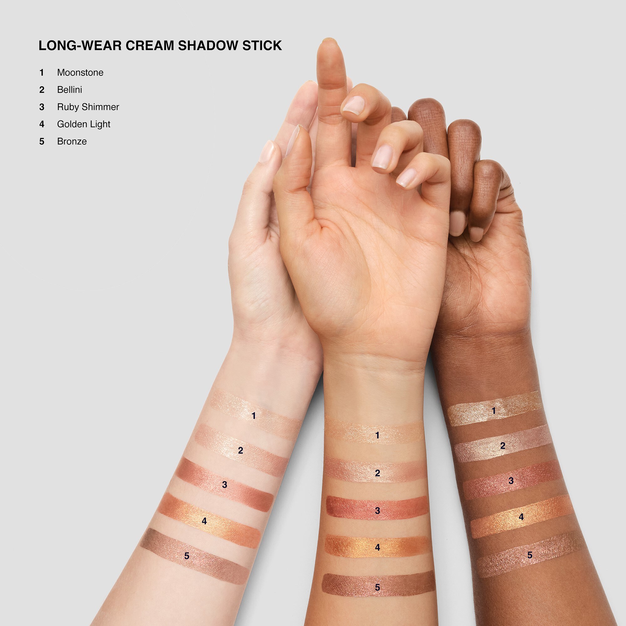 Long-Wear Waterproof Cream Metallic Eyeshadow Stick — image 2