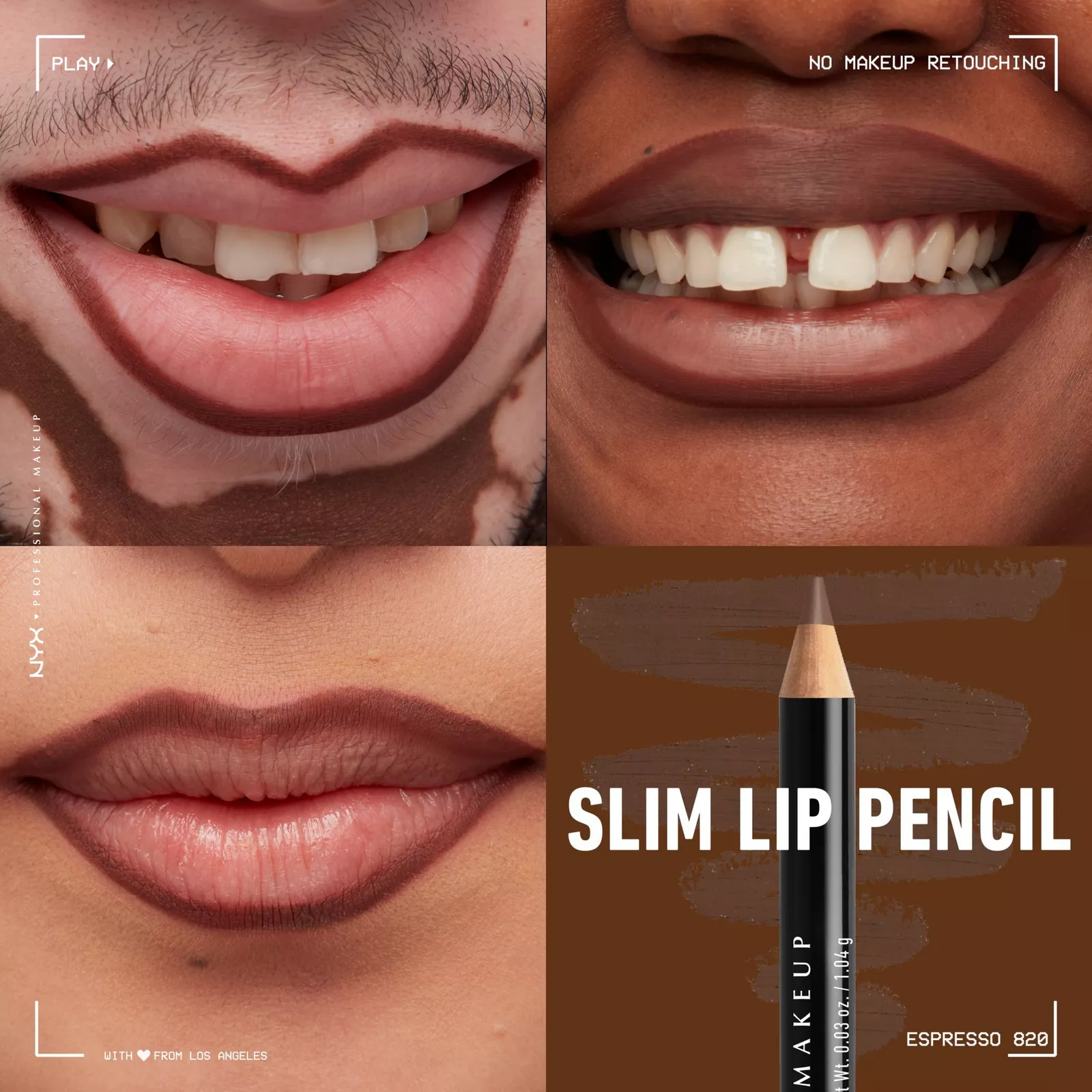 Slim Lip Liner Pencil (Espresso) — image 2