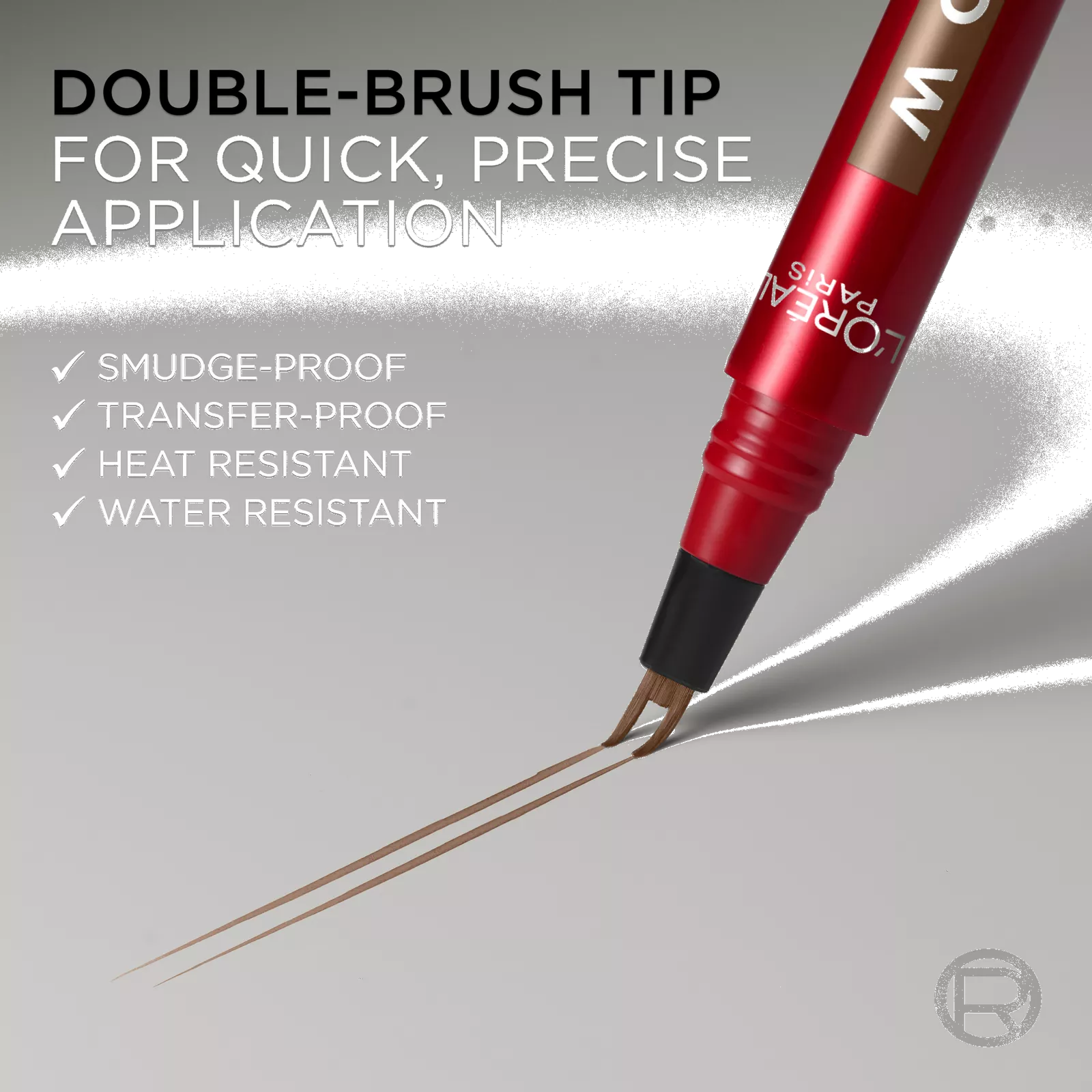 Ultra Fine Double-Brush Tip Brow Filling Pen (Dark Brunette) — image 6