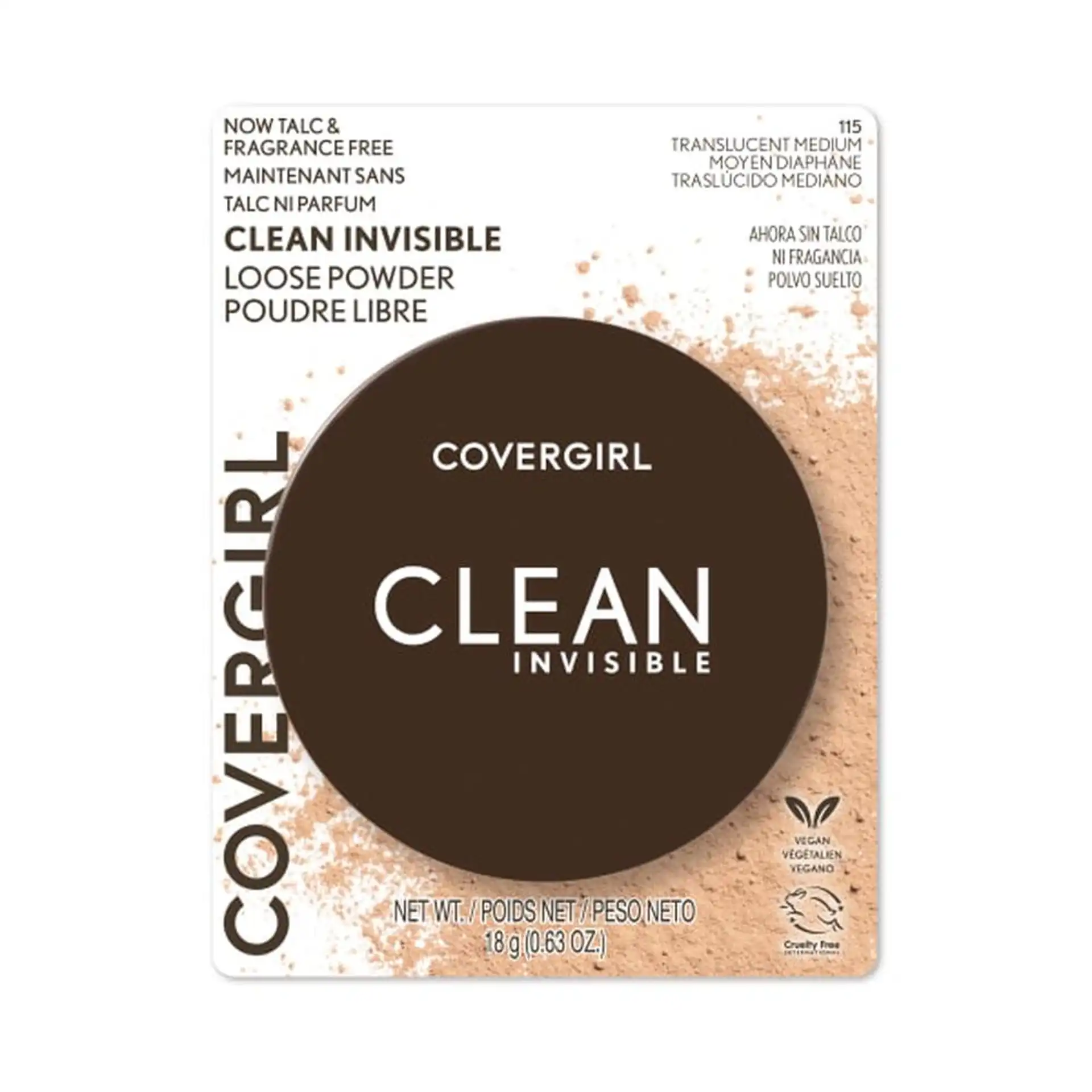 Clean Invisible Loose Powder (115 Translucent Medium) — image 2