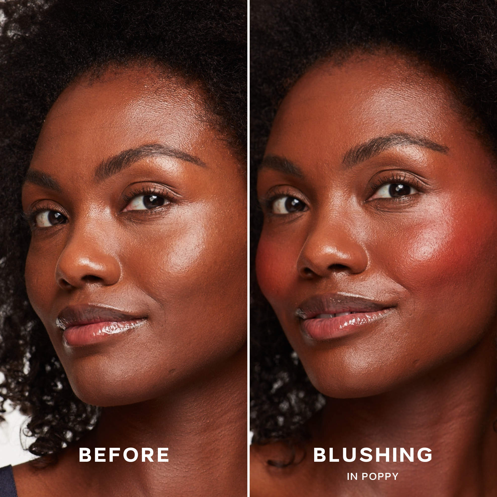 Dew Blush Liquid Cream Blush (Poppy - bright coral) — image 2