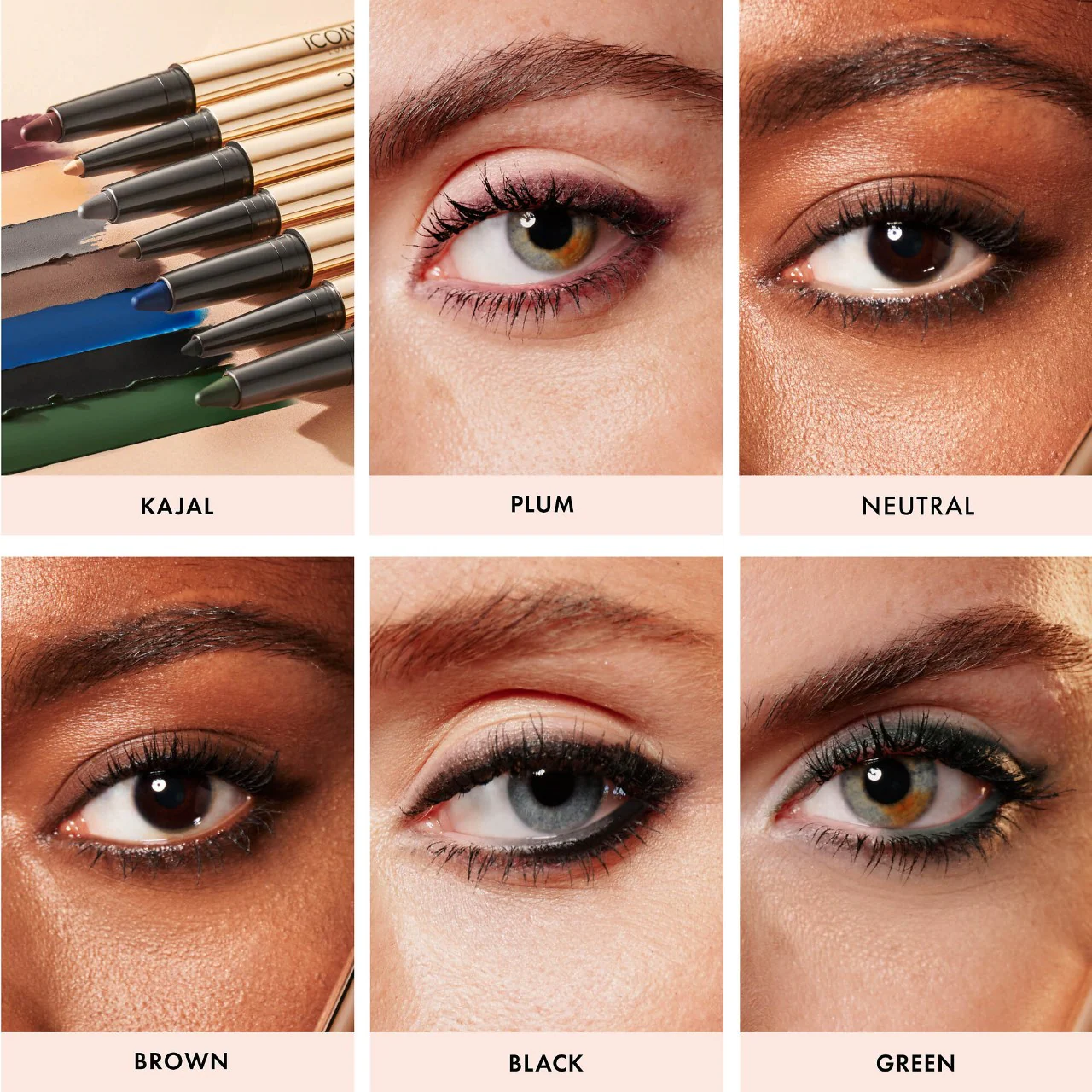 Smokey Eye Duo Kajal Eyeliner (Midnight Black) — image 2