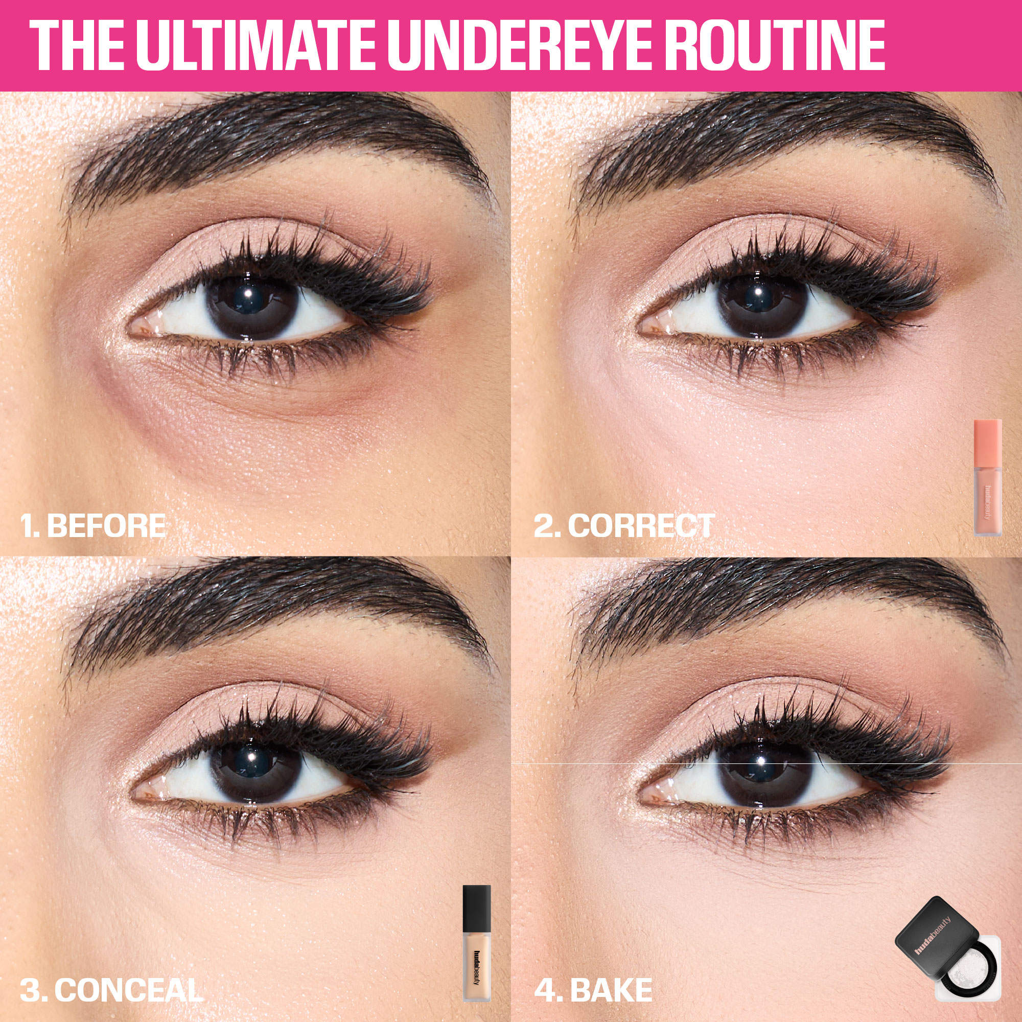 Easy Bake Loose Powder Brightening + Correcting Duo (Cherry Lilac) — image 11
