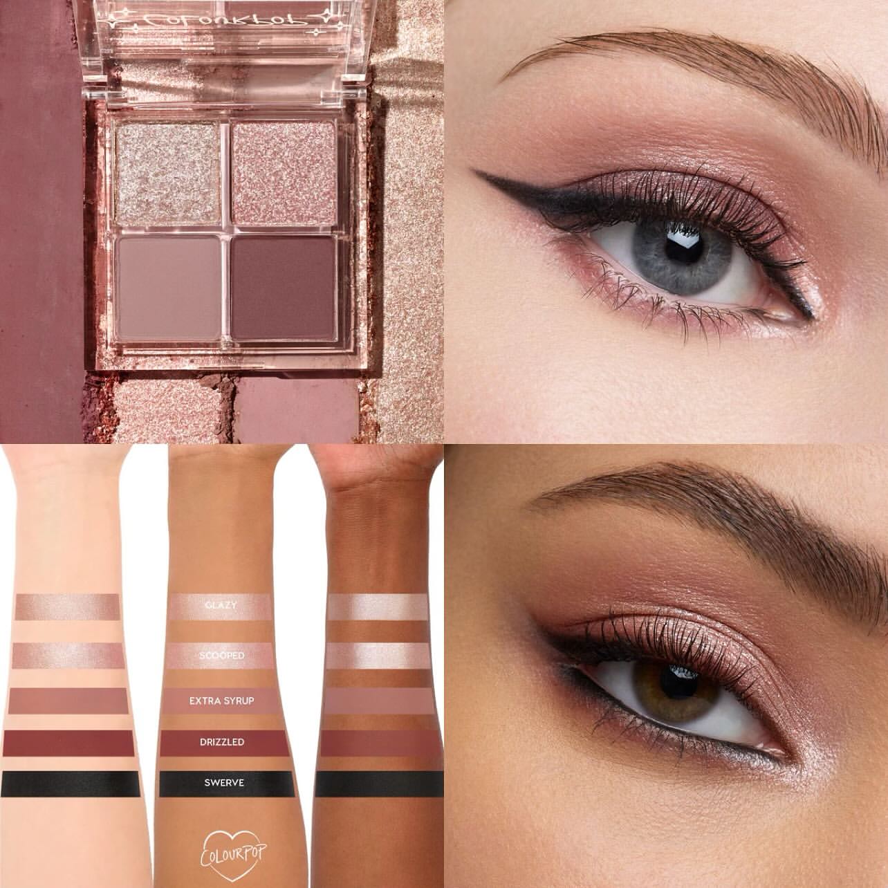 Jolly in Pink (Pink eyeshadow palette & gel liner kit) — image 2