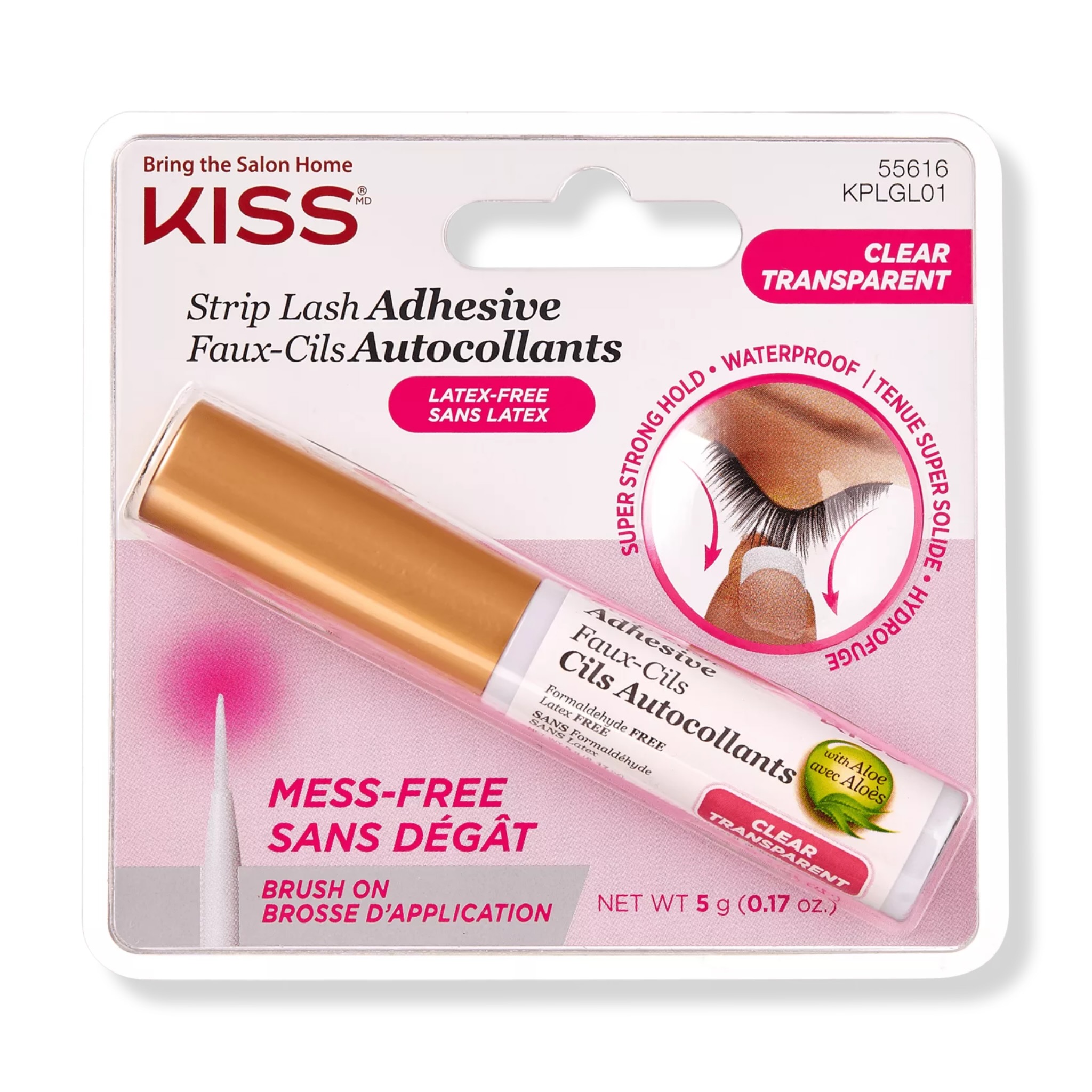 Strip Lash Adhesive with Aloe (Clear)
