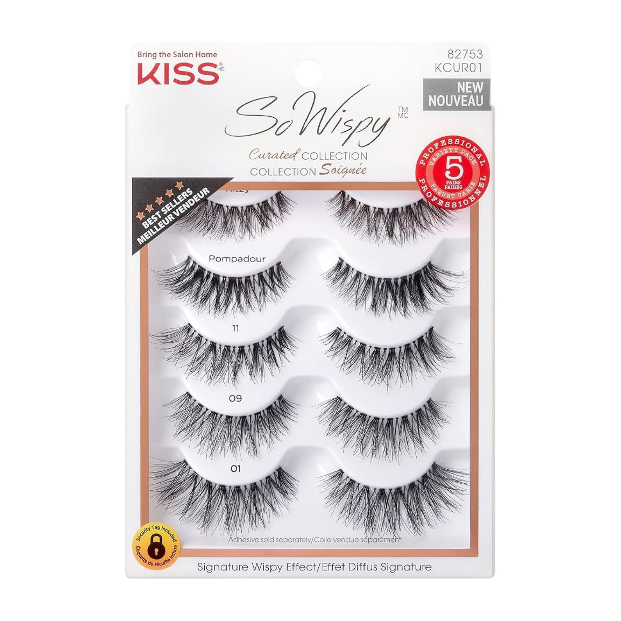 Curated Collection Lashes (5 Pairs)