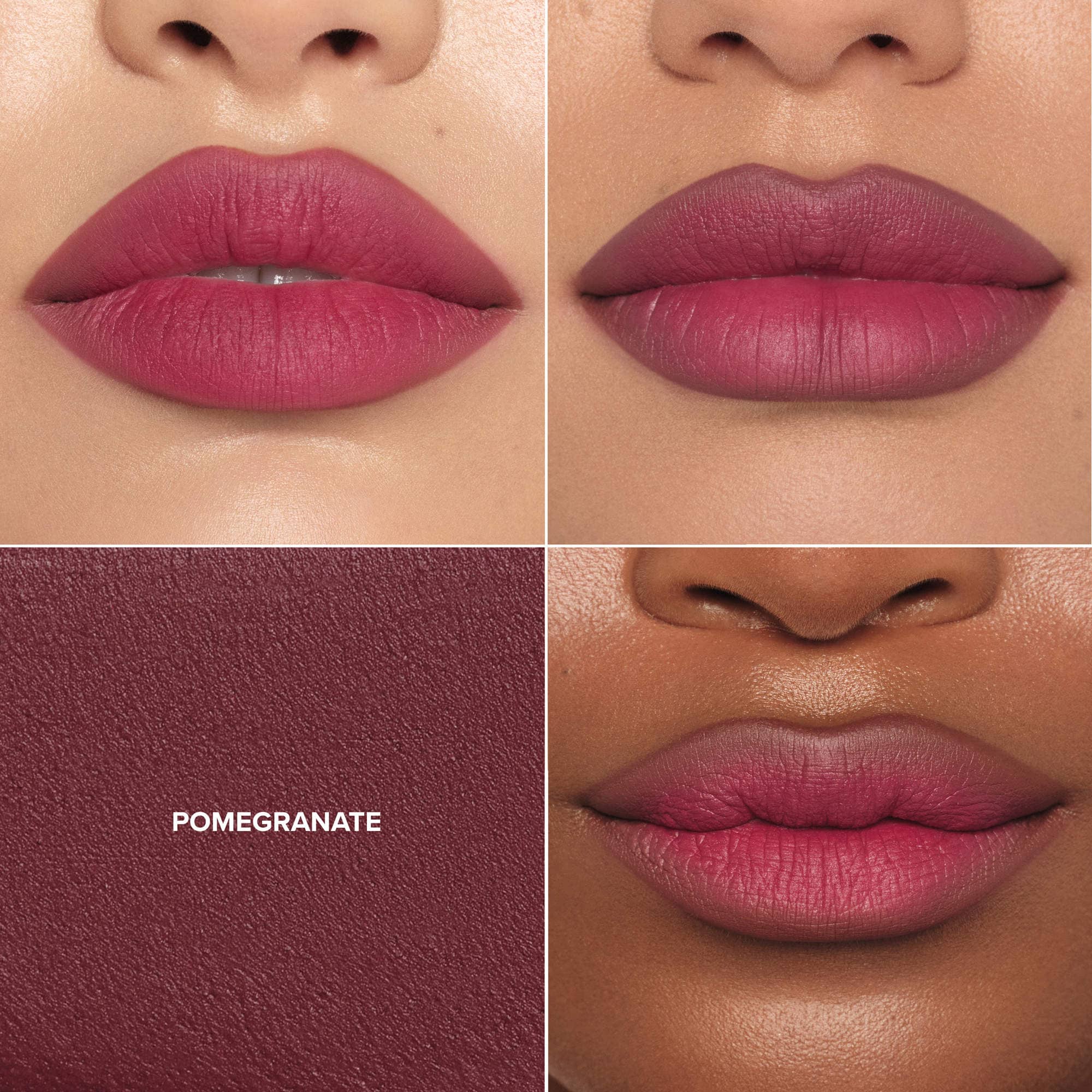 Lip Velvet Liquid Lipstick (Pomegranate - deep red berry) — image 2