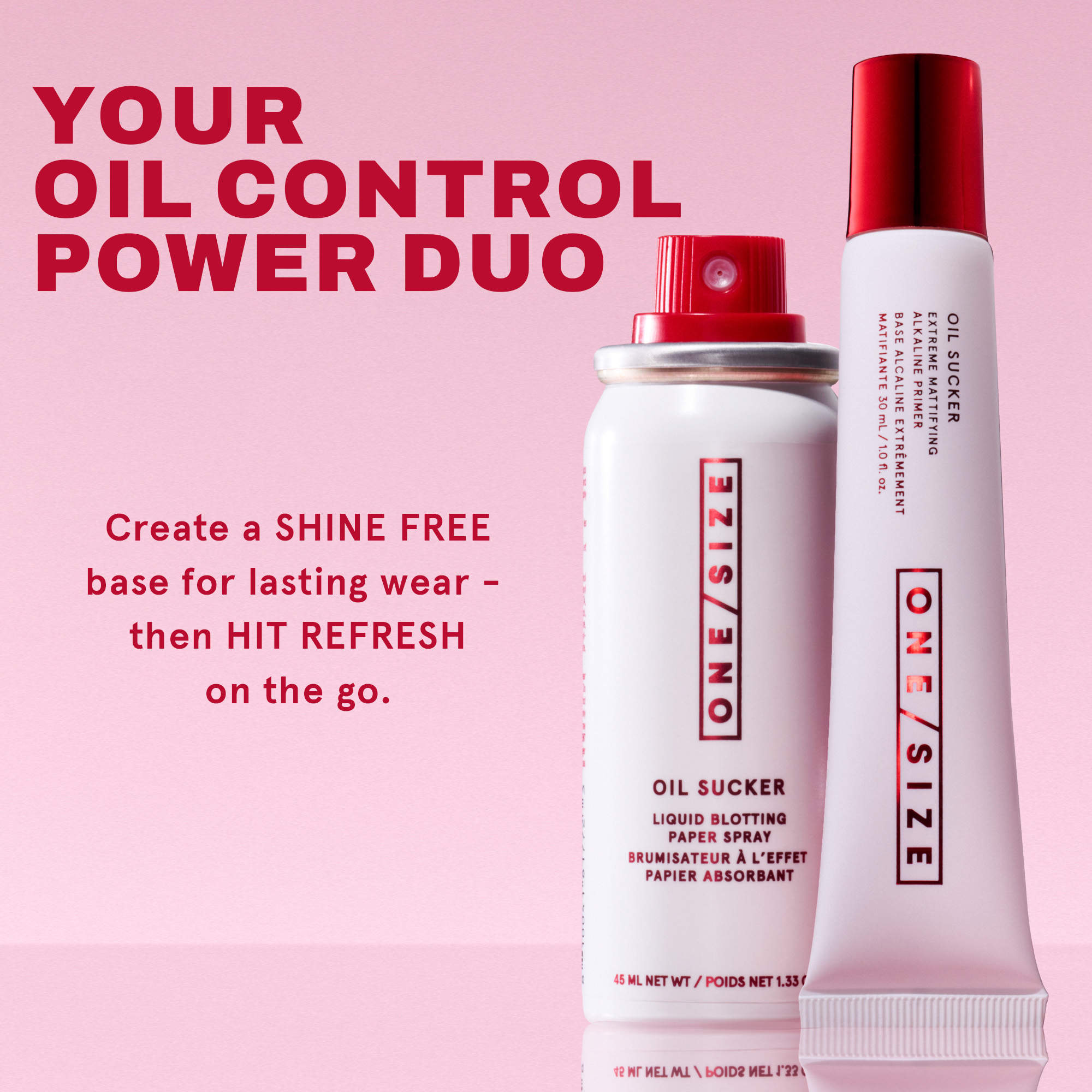 Oil Sucker Prep & Refresh Mattifying Duo — image 2
