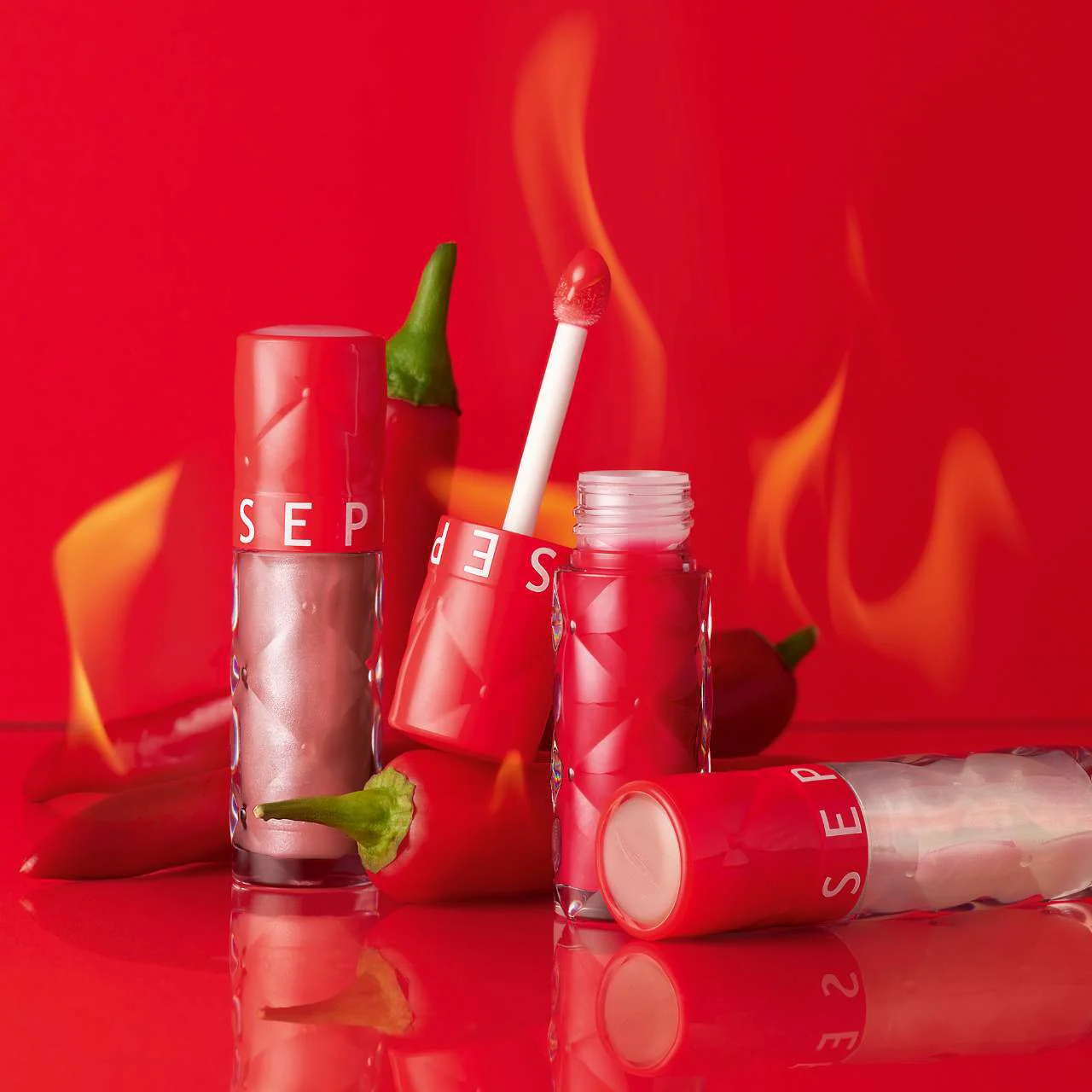 Outrageous Plump Intense Hydrating Lip Gloss (03 Flame) — image 6