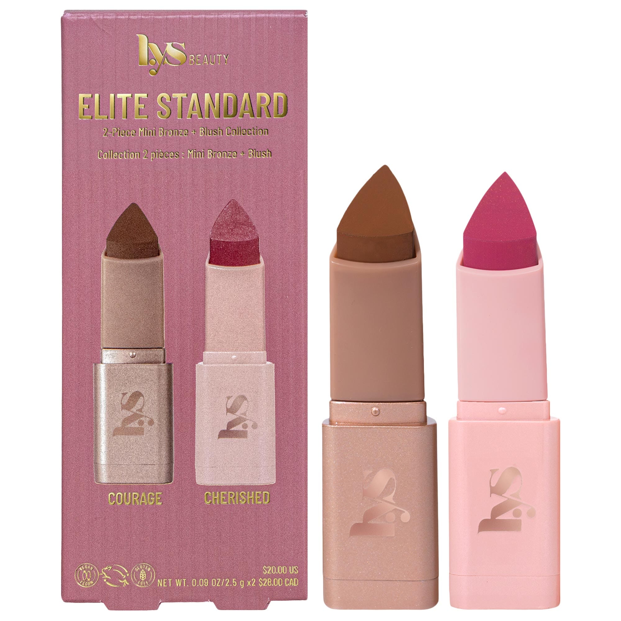 Mini Elite Standard 2-piece Bronze + Blush Collection — image 2