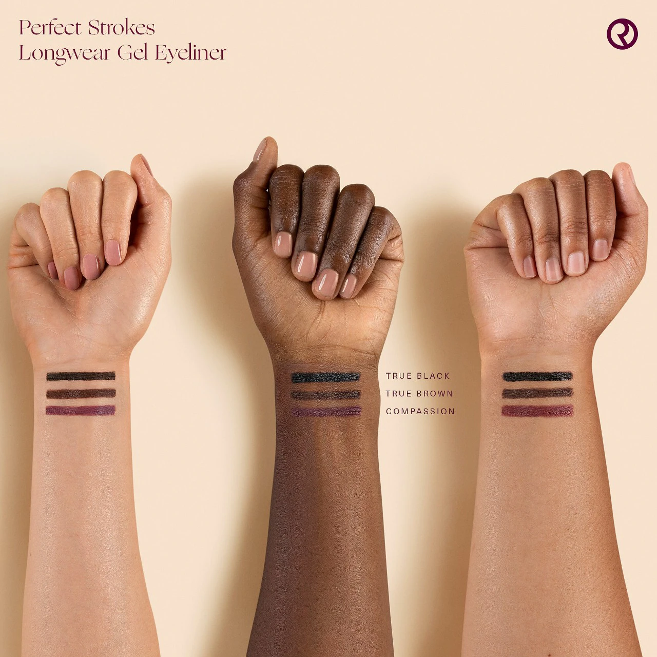Perfect Strokes Longwear & Waterproof Gel Eyeliner pencil (True Brown) — image 2