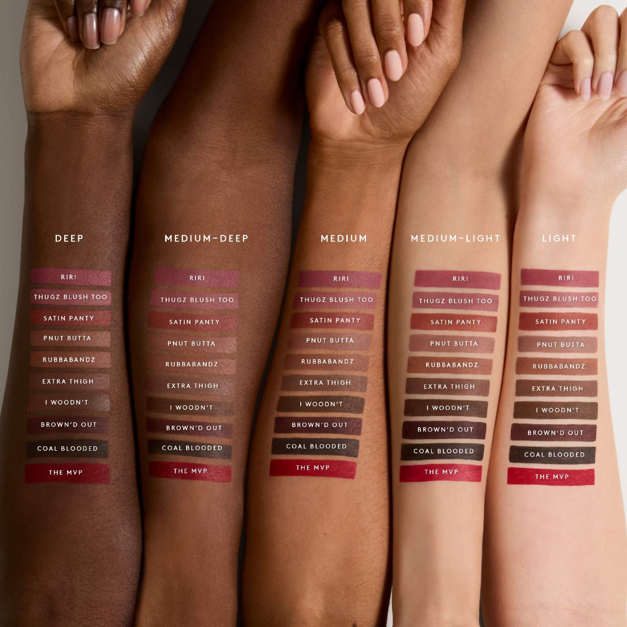 Trace'd Out Longwear Waterproof Pencil Lip (Thugz Blush Too - dusty rose) — image 2