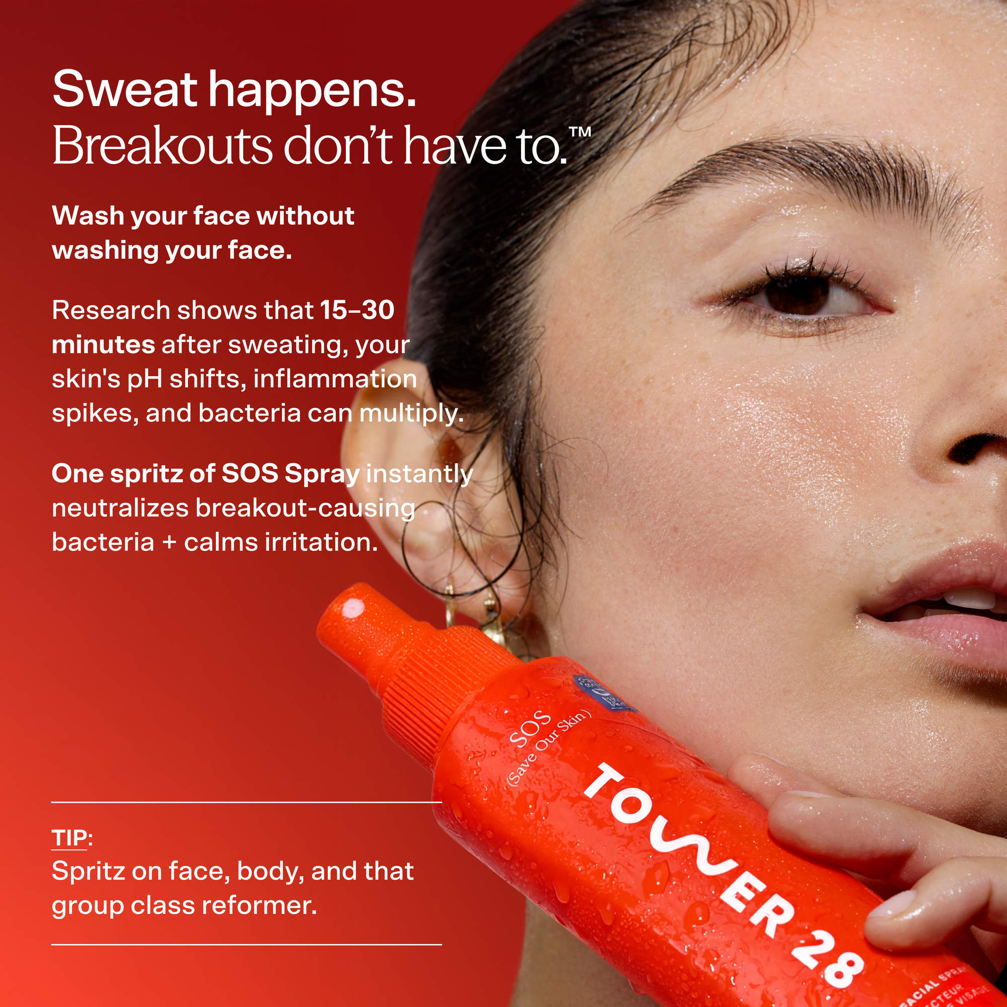 SOS Daily Hypochlorous Acid Spray for Breakouts & Redness — image 2