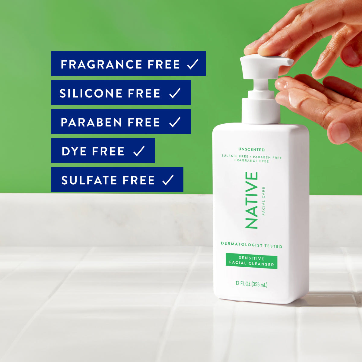 Sensitive MINI Facial Cleanser (88ml) — image 4