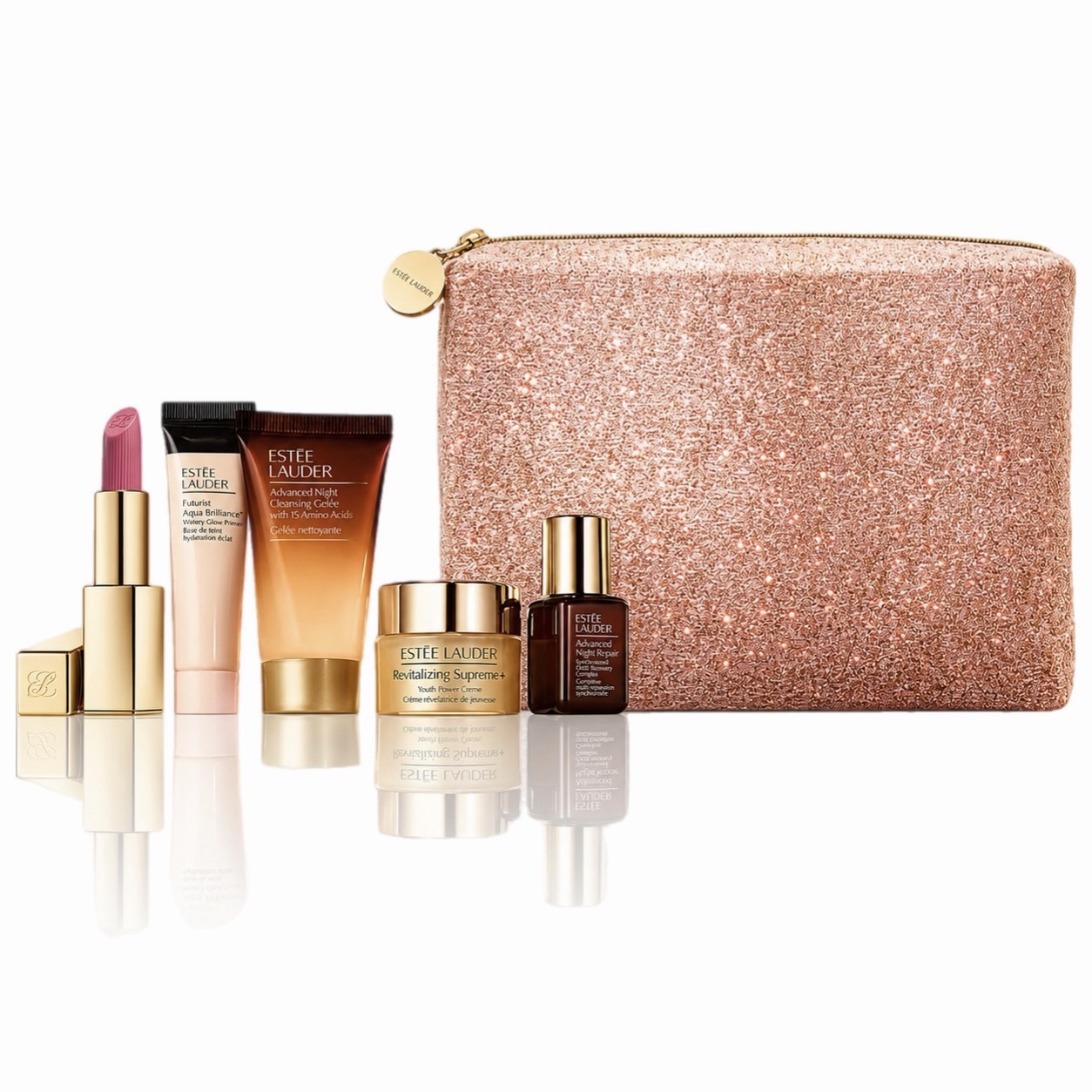 Trial Set (4 Travel size + Full size Lipstick)