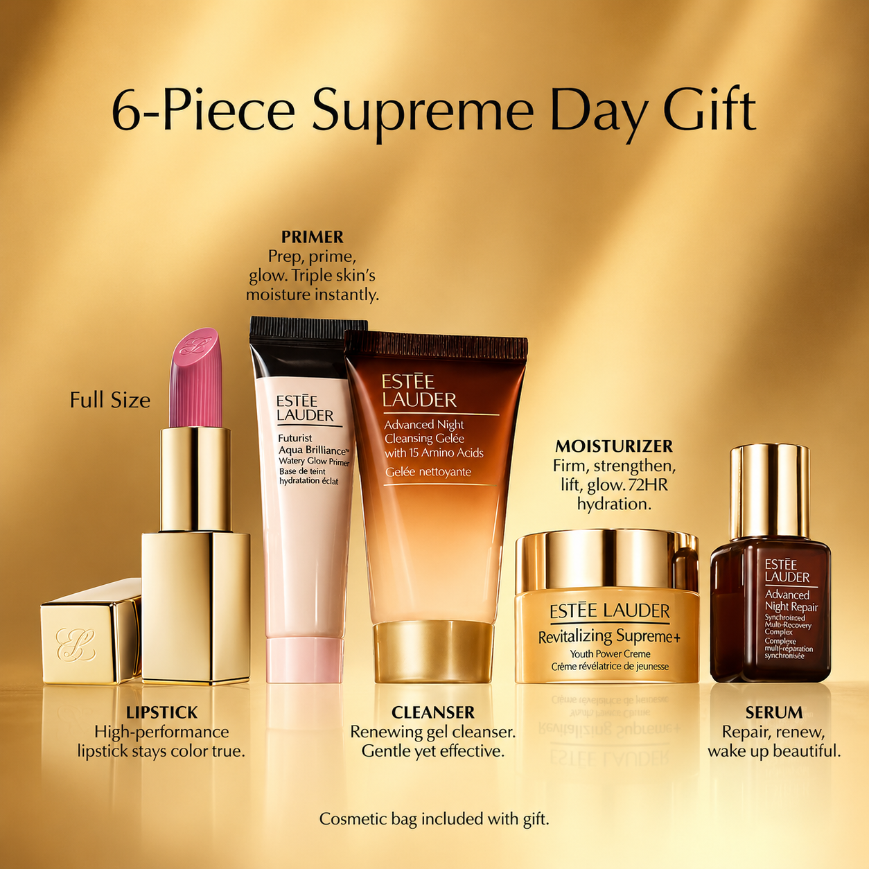Trial Set (4 Travel size + Full size Lipstick) — image 2