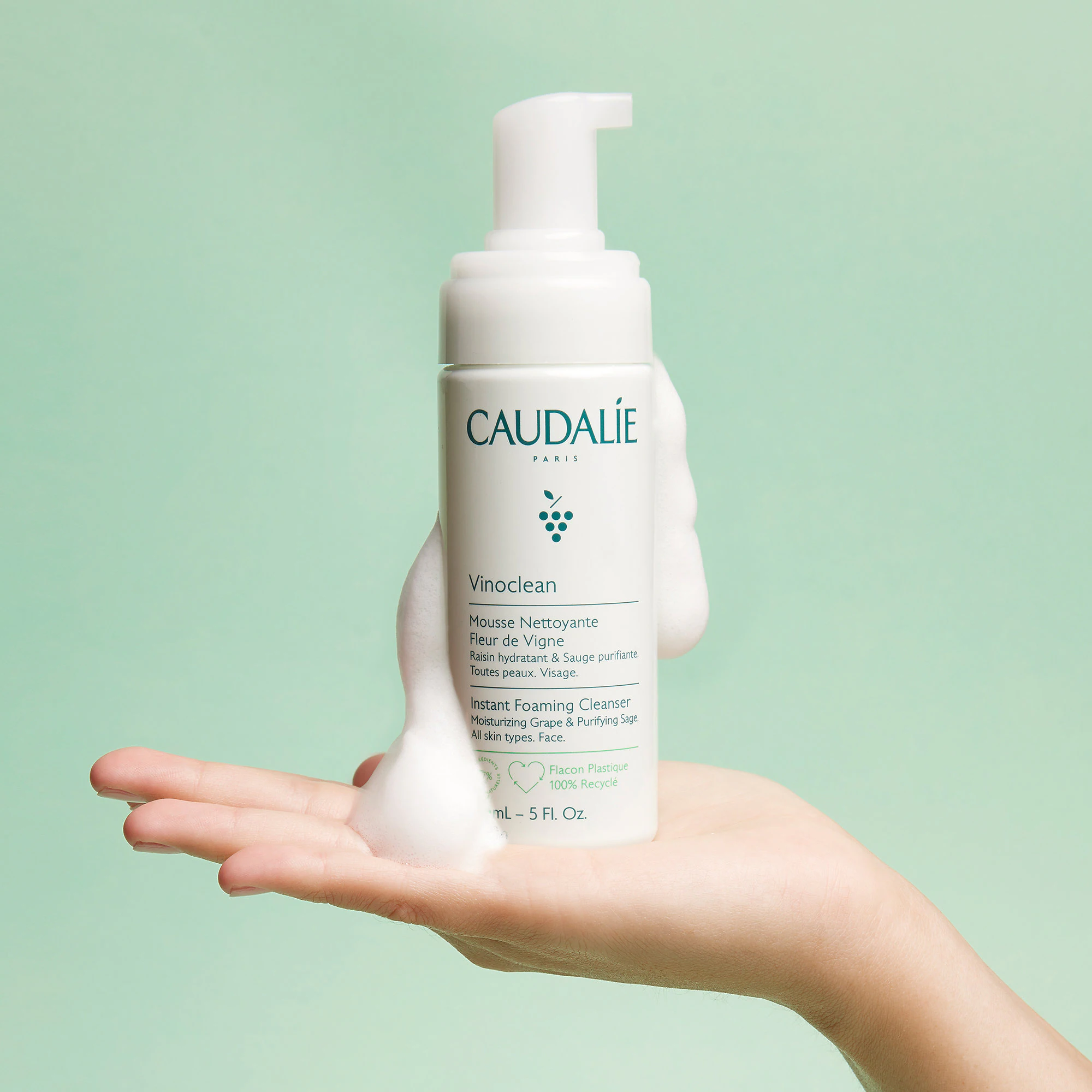 Vinoclean Gentle Foam Cleanser (150ml) — image 2