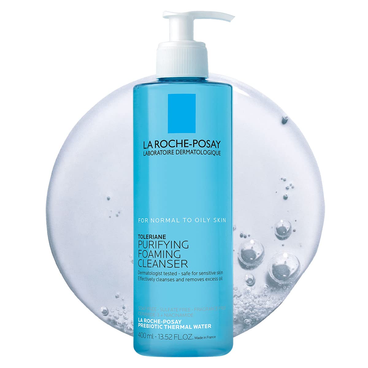 Toleriane Purifying Foaming Face Wash for Oily Skin (400ml) — image 8