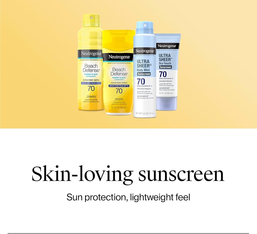 Ultra Sheer Dry Touch Sunscreen Spray, SPF 70 — image 8