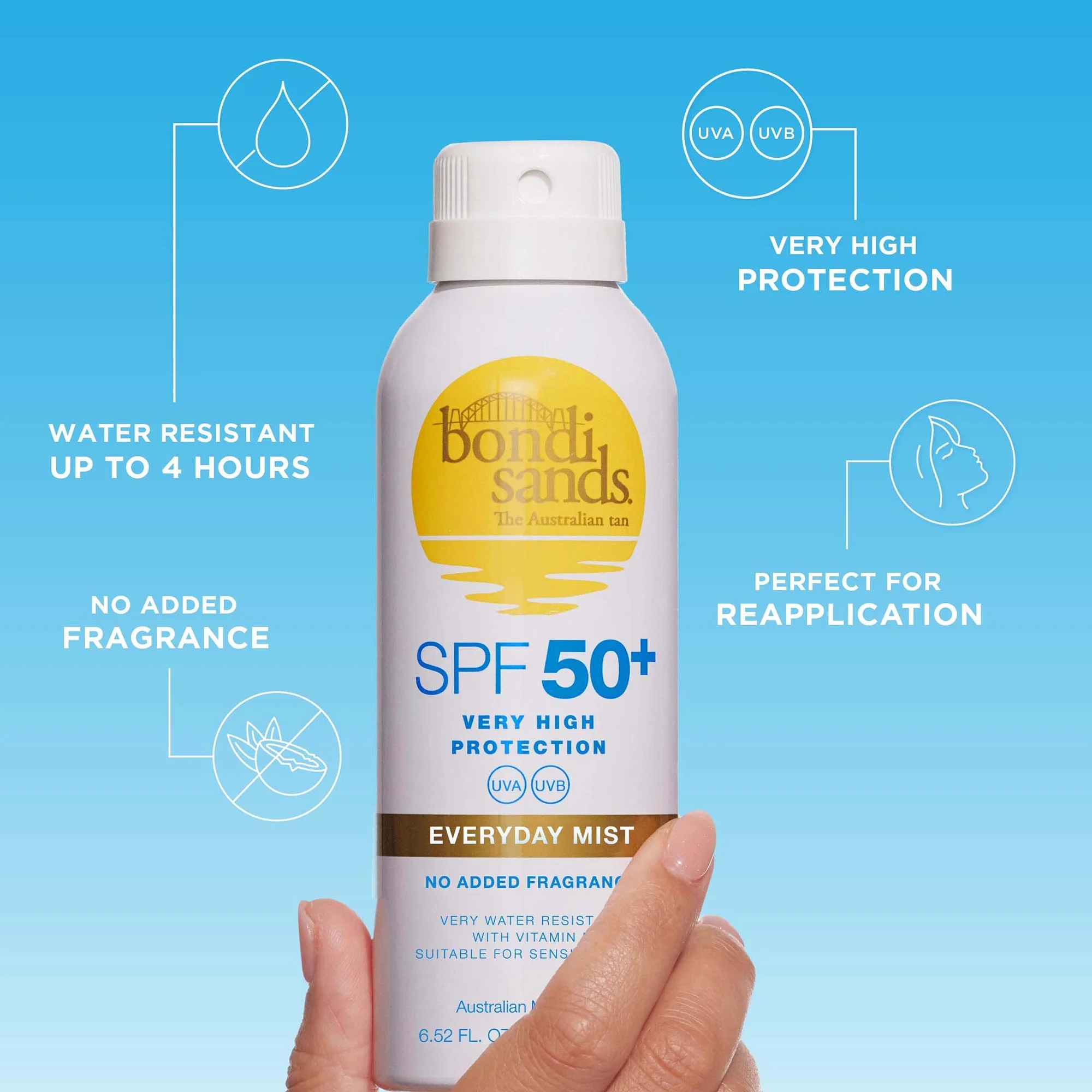 SPF 50+ Everyday Aerosol Mist Spray 160g — image 2