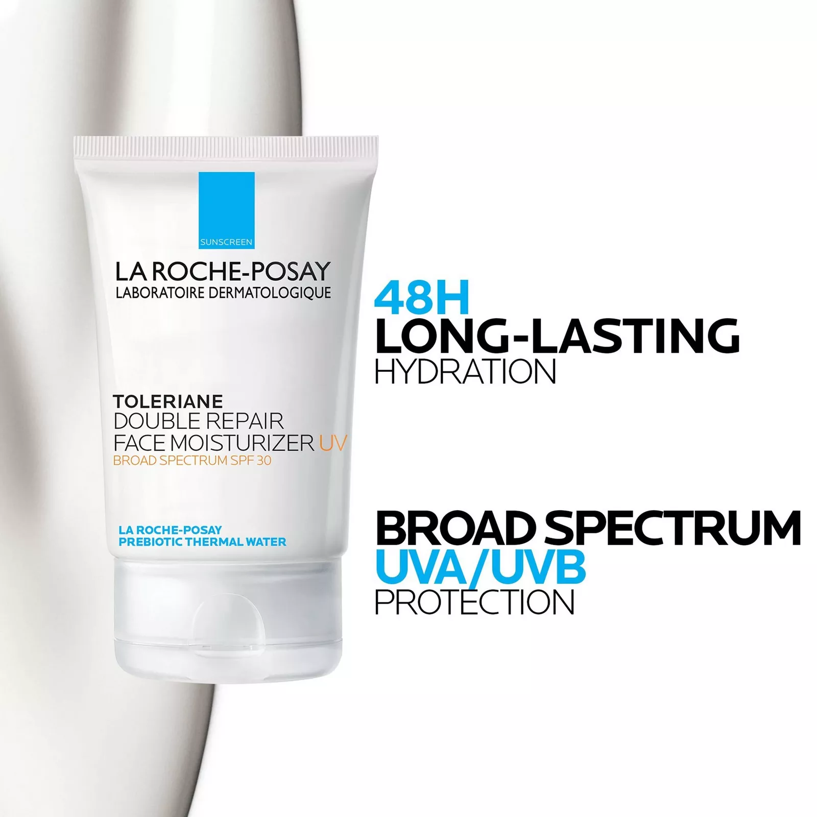 Toleriane Double Repair Face Moisturizer UV SPF 30 (100ml) — image 2