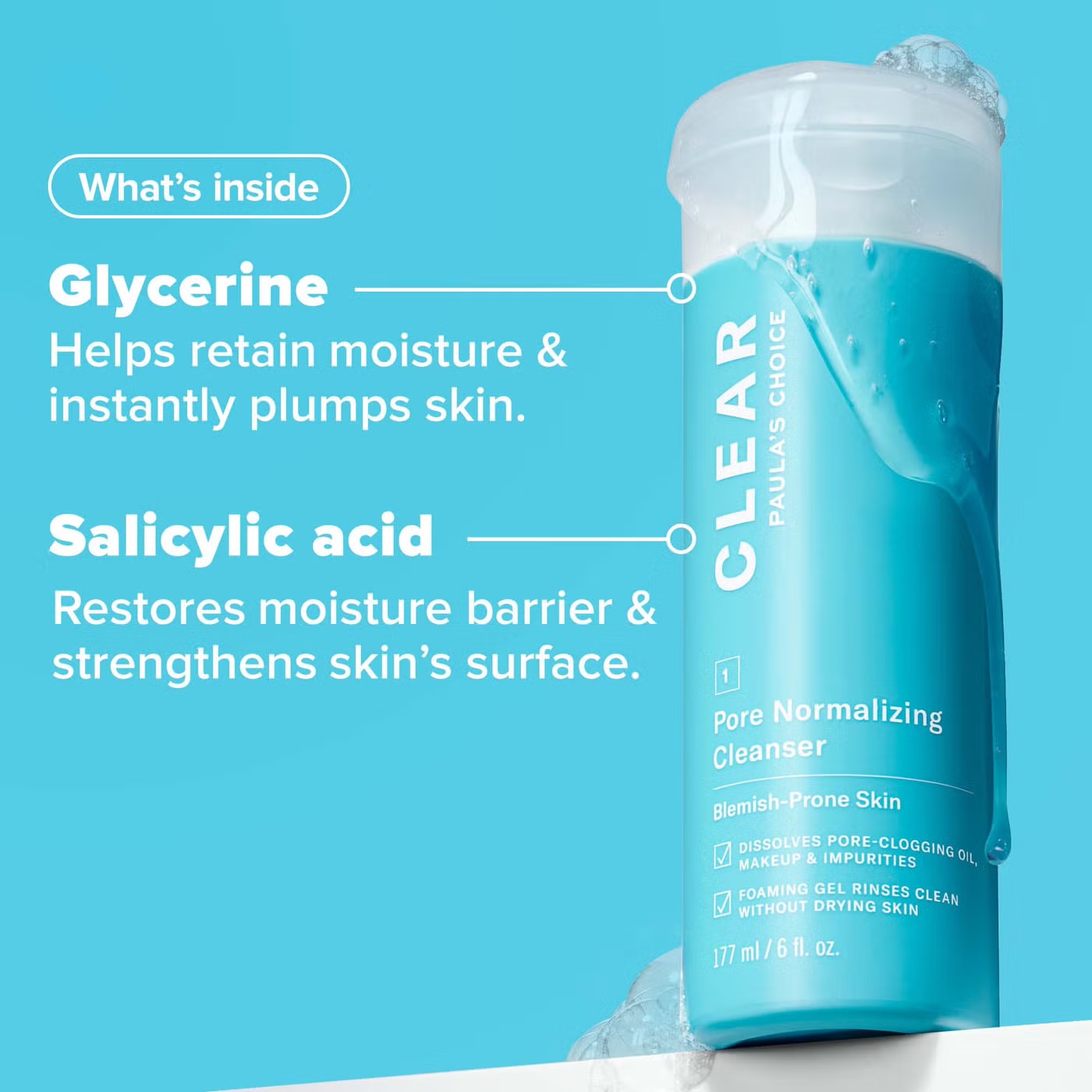 Clear Pore Normalizing Cleanser (177ml) — image 2
