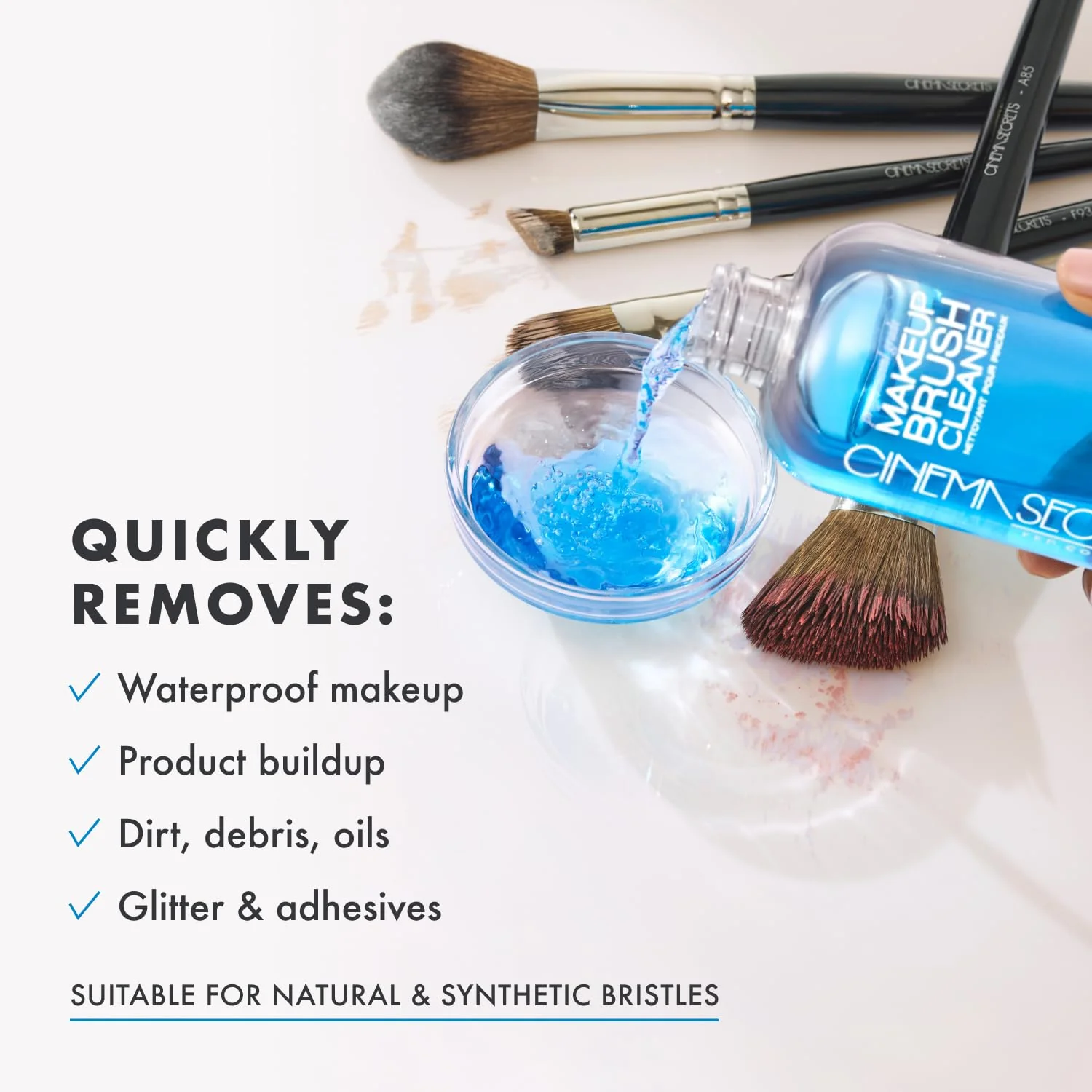 Quick Dry Makeup Brush Cleaner (237ml) — image 4