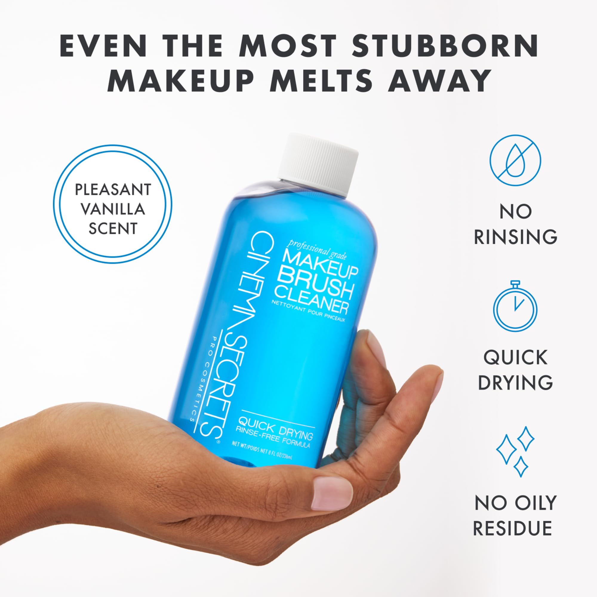 Quick Dry Makeup Brush Cleaner (237ml) — image 2